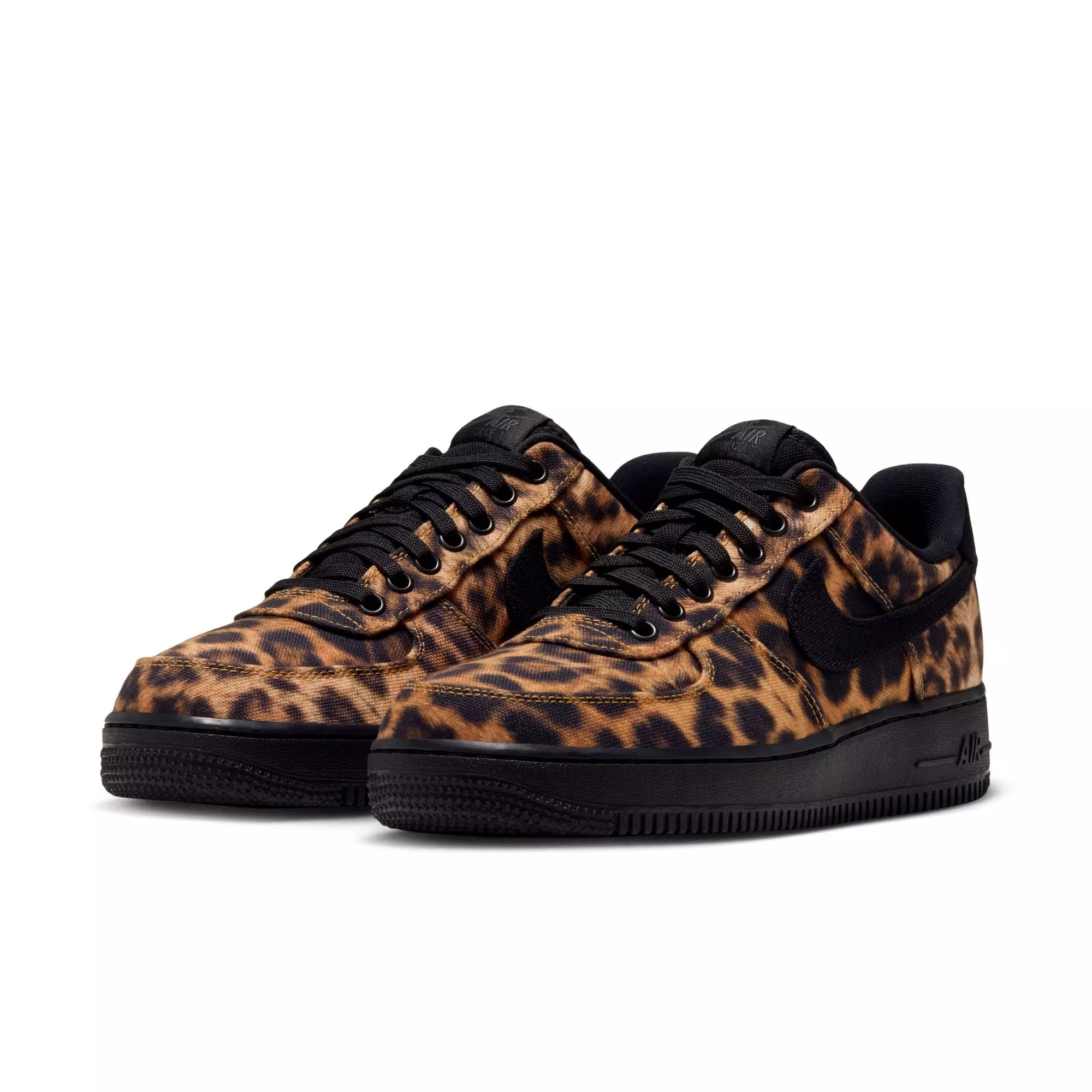 Nike Air Force 1 '07 SE Leopard "Black/Bucktan/Desert Ochre" Women's Shoe - BLACK/MULTI