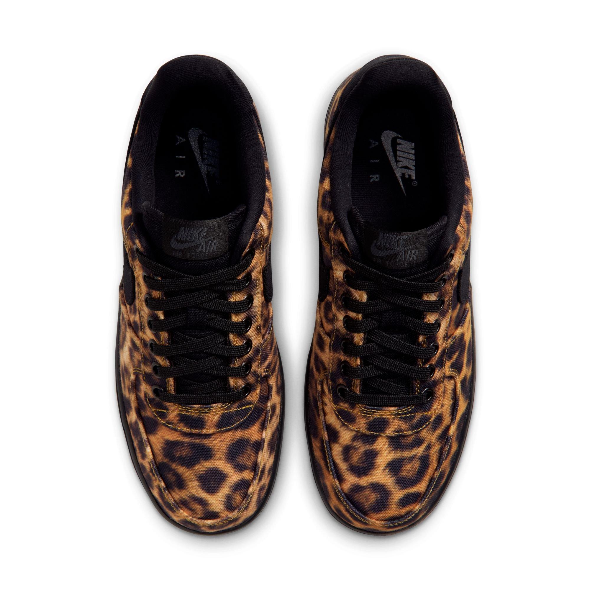 Nike Air Force 1 '07 SE Leopard "Black/Bucktan/Desert Ochre" Women's Shoe - BLACK/MULTI