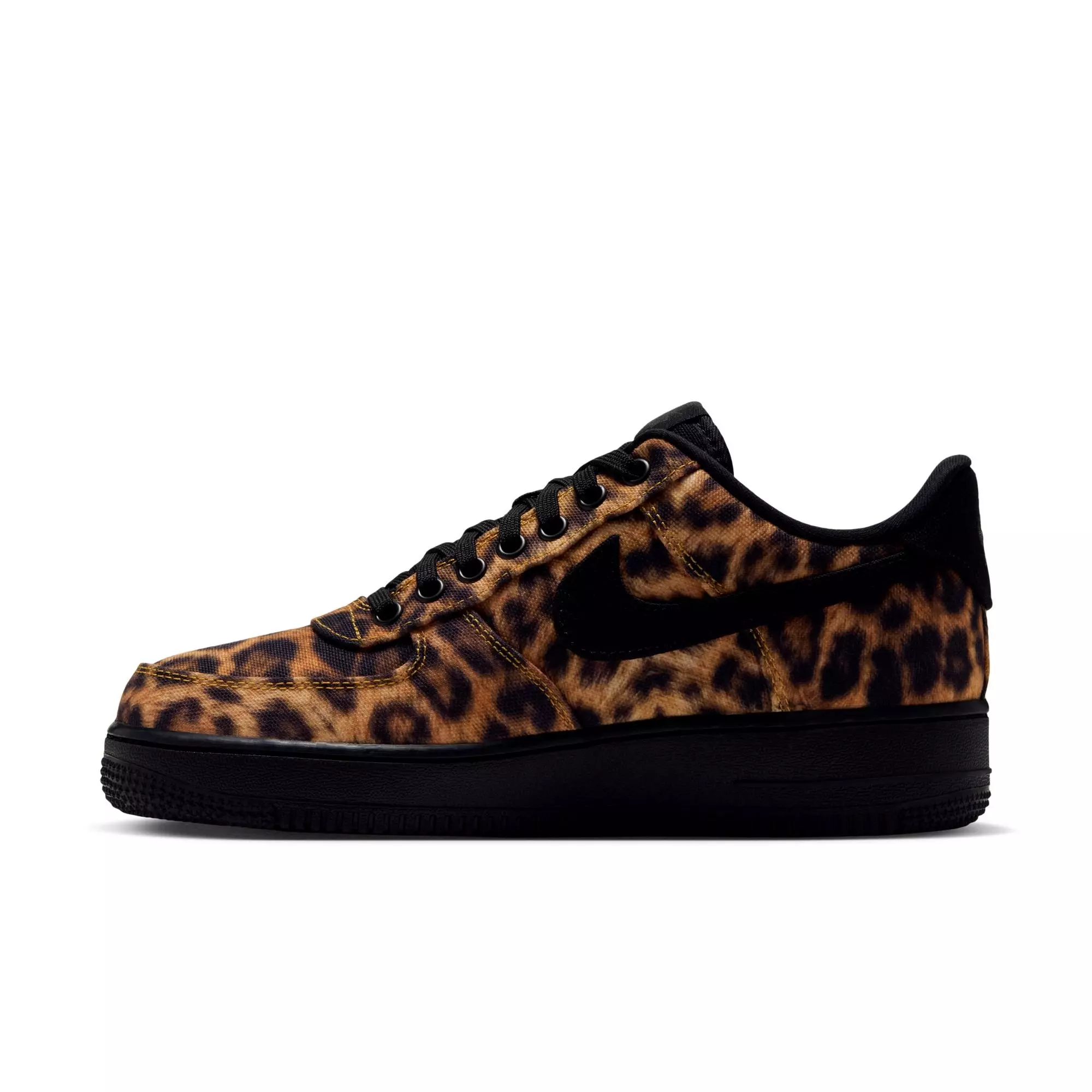 Nike Air Force 1 '07 SE Leopard "Black/Bucktan/Desert Ochre" Women's Shoe - BLACK/MULTI