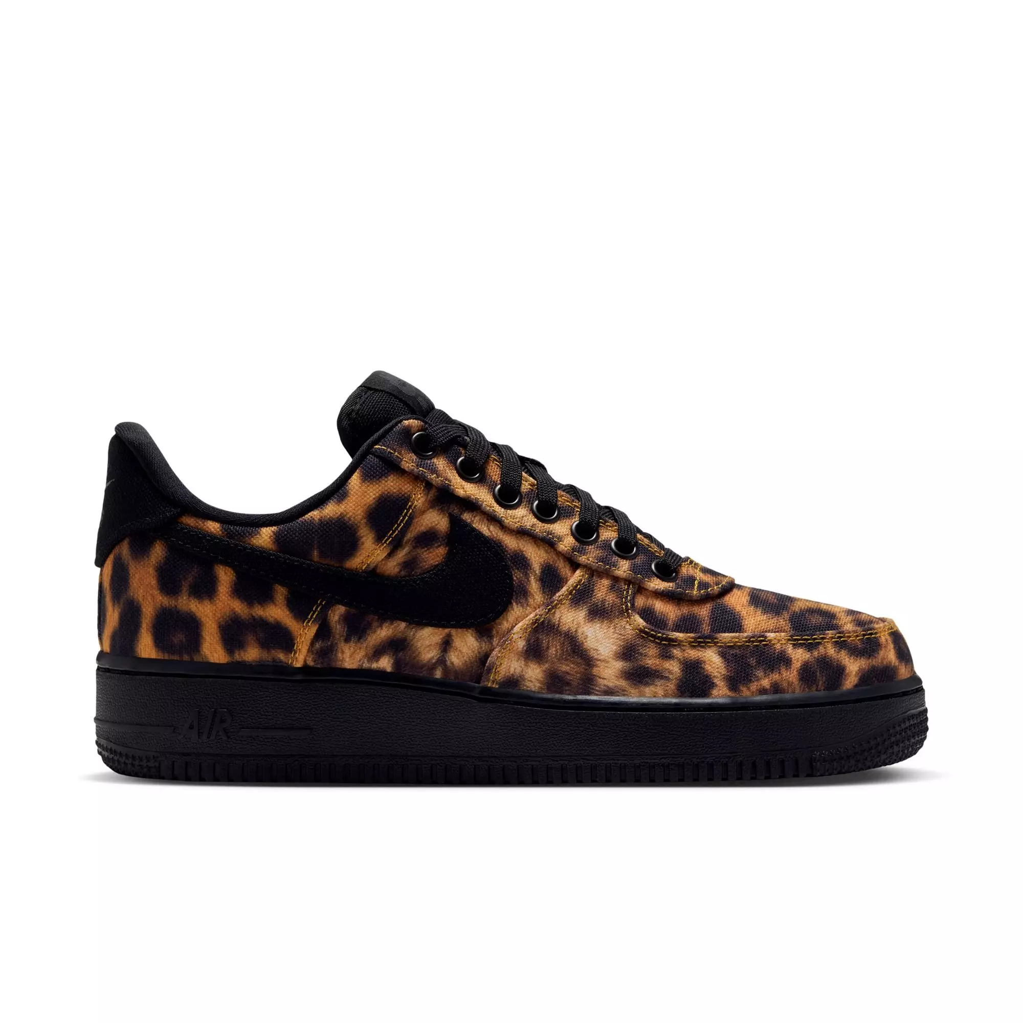 Nike Air Force 1 '07 SE Leopard "Black/Bucktan/Desert Ochre" Women's Shoe - BLACK/MULTI