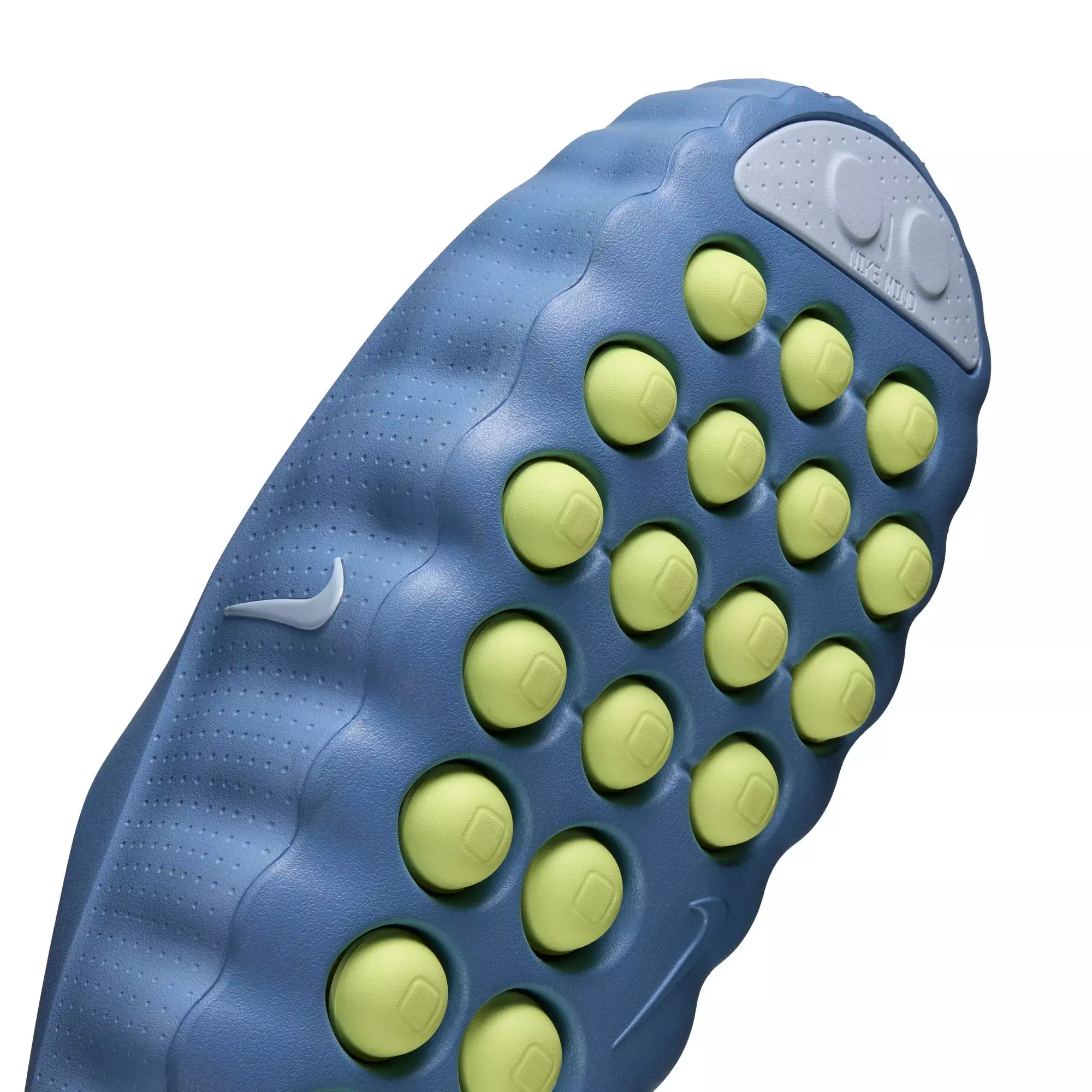 Nike Mind 001 "Work Blue" Men's Pregame Mule - WORK BLUE/HYDROGEN BLUE/LT LEMON TWIST