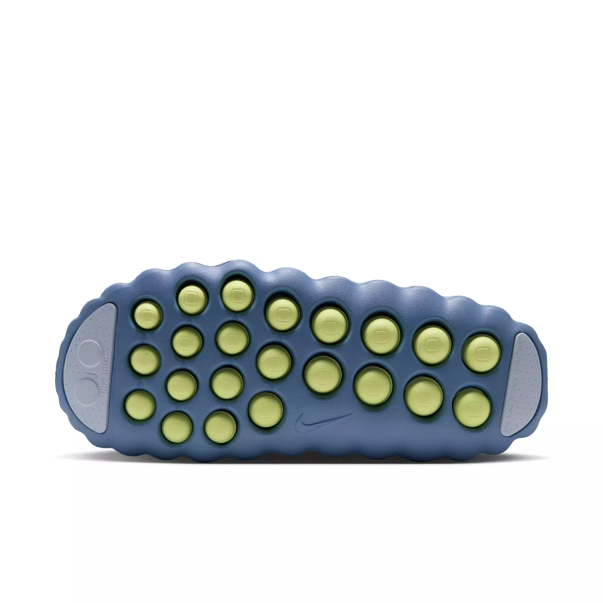 Nike Mind 001 "Work Blue" Men's Pregame Mule - WORK BLUE/HYDROGEN BLUE/LT LEMON TWIST