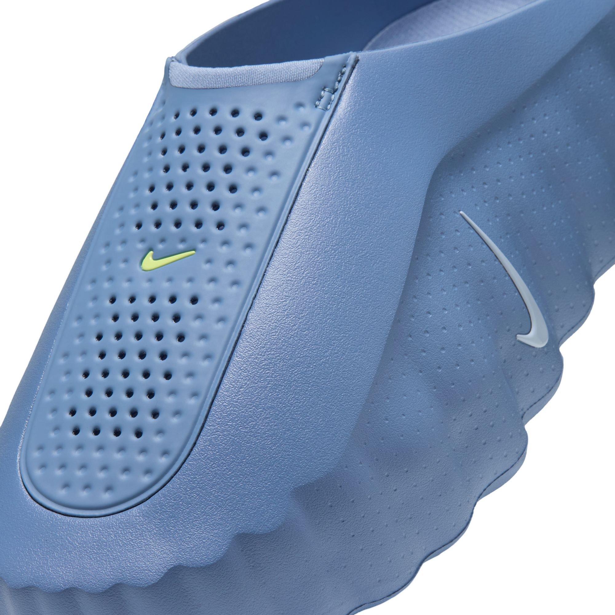 Nike Mind 001 "Work Blue" Men's Pregame Mule - WORK BLUE/HYDROGEN BLUE/LT LEMON TWIST
