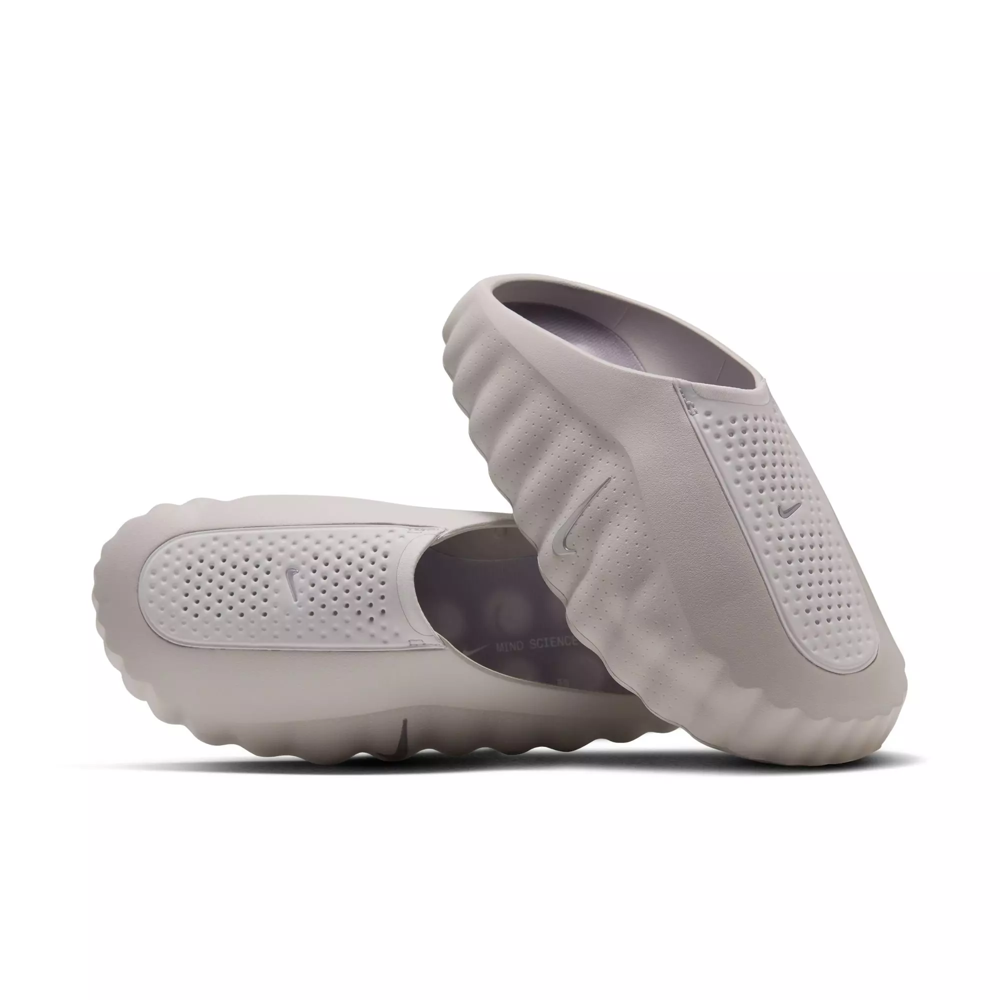 Nike Mind 001 "Vast Grey" Men's Pregame Mule - PURPLE SMOKE/VAST GREY/SILVER LILAC