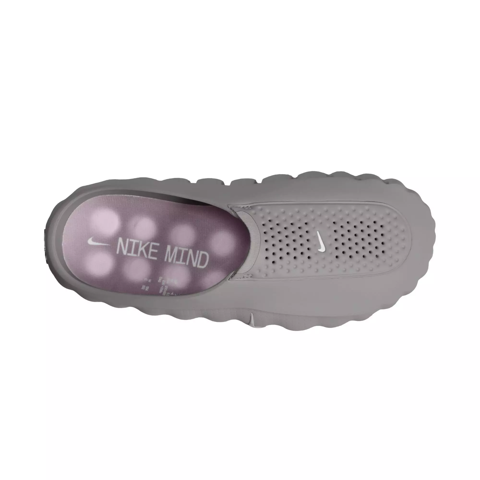 Nike Mind 001 "Vast Grey" Men's Pregame Mule - PURPLE SMOKE/VAST GREY/SILVER LILAC