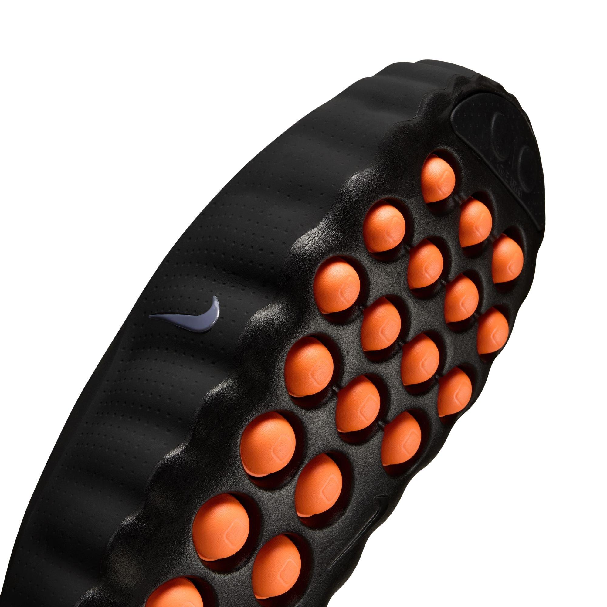 Nike Mind 001 Pregame "Black/Chrome/Hyper Crimson/White" Men's Mule - BLACK/RED Thumbnail View 7