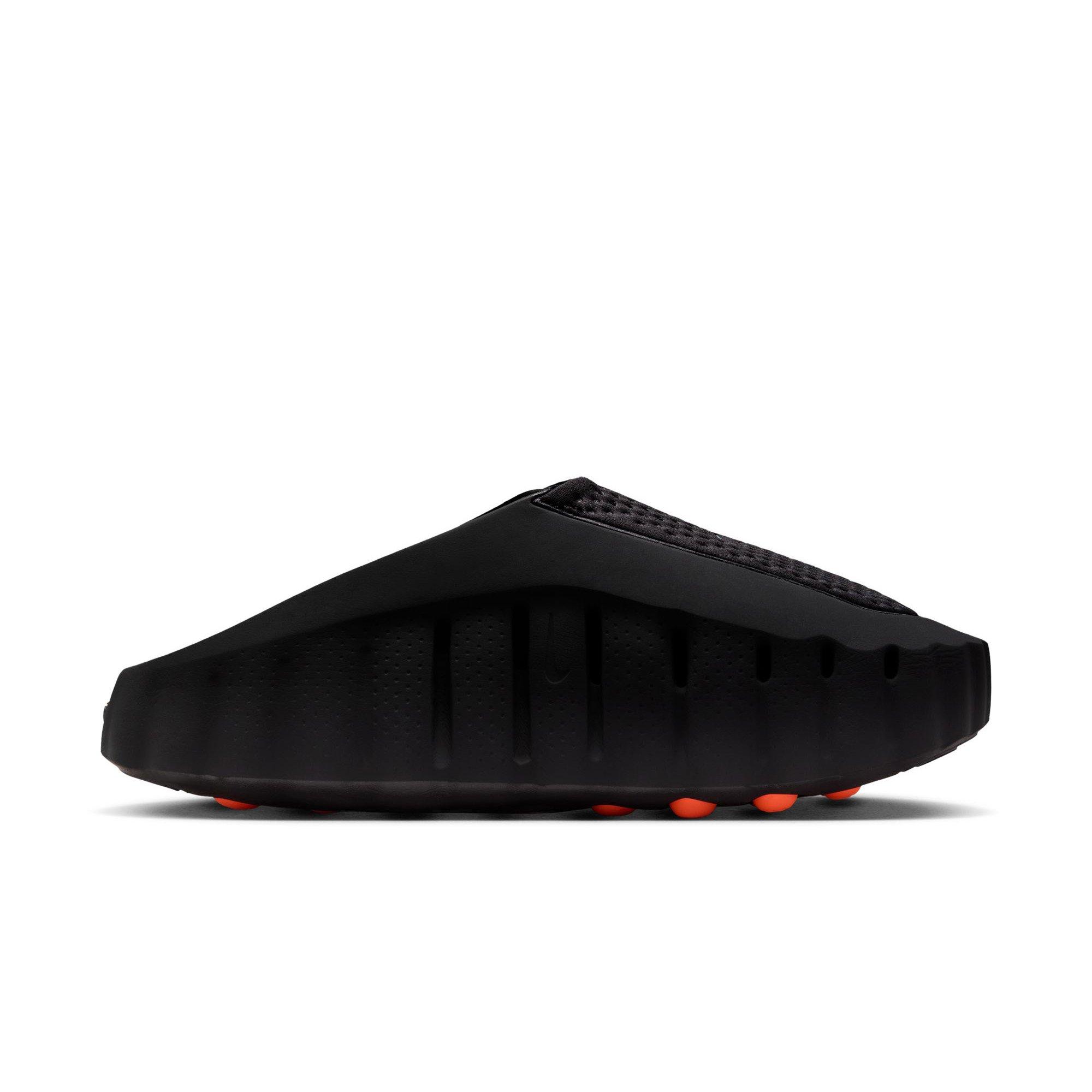 Nike Mind 001 Pregame "Black/Chrome/Hyper Crimson/White" Men's Mule - BLACK/RED Thumbnail View 2