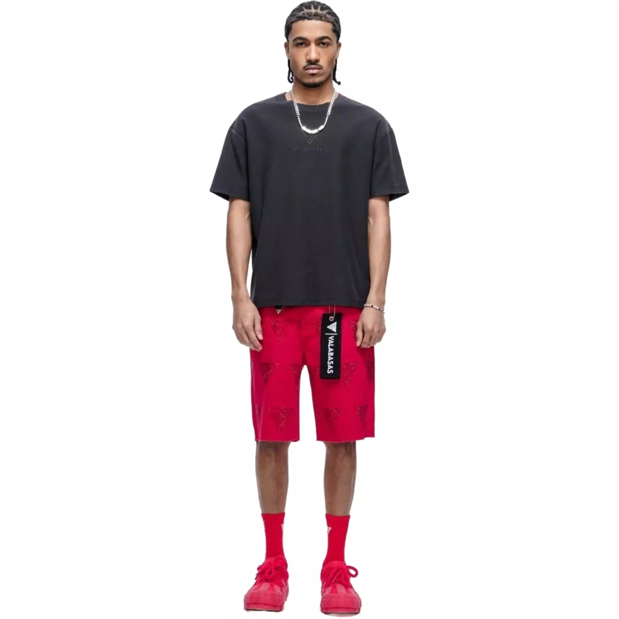 Valabasas Men's Palace Jorts - RED