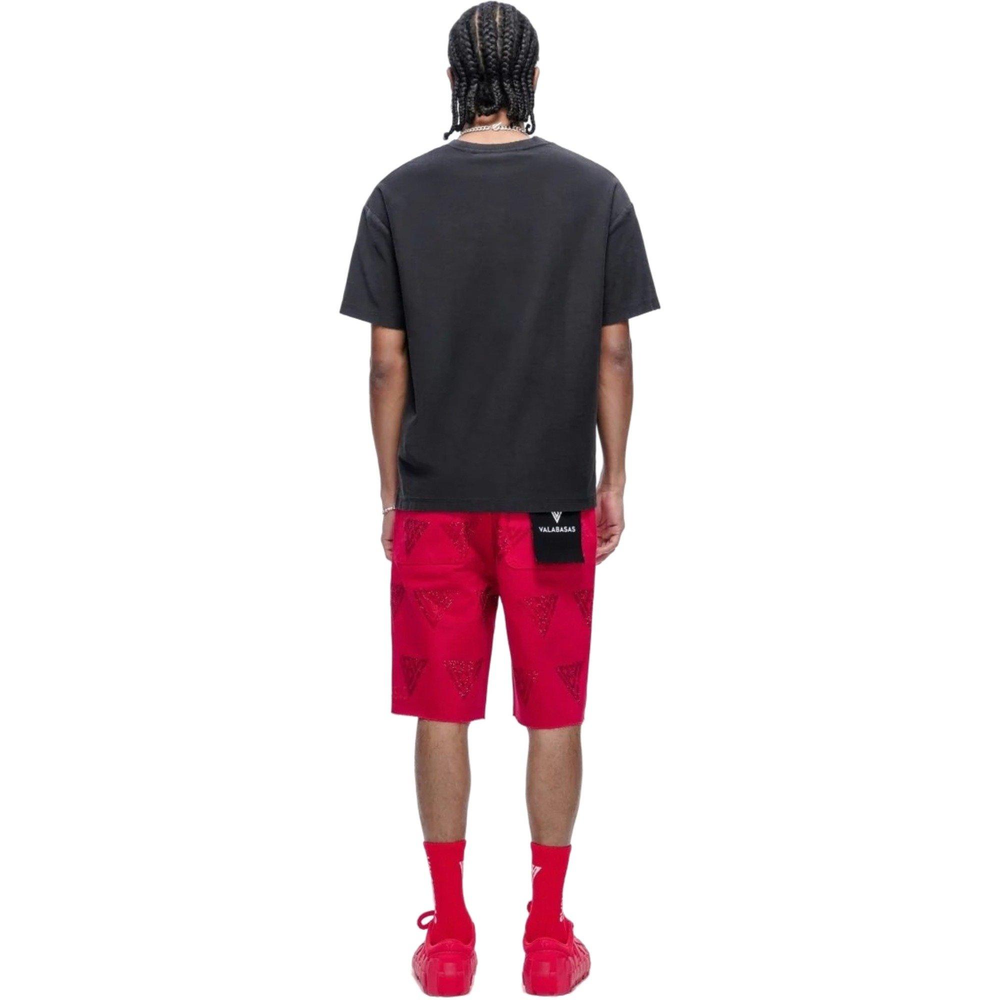 Valabasas Men's Palace Jorts - RED Thumbnail View 2