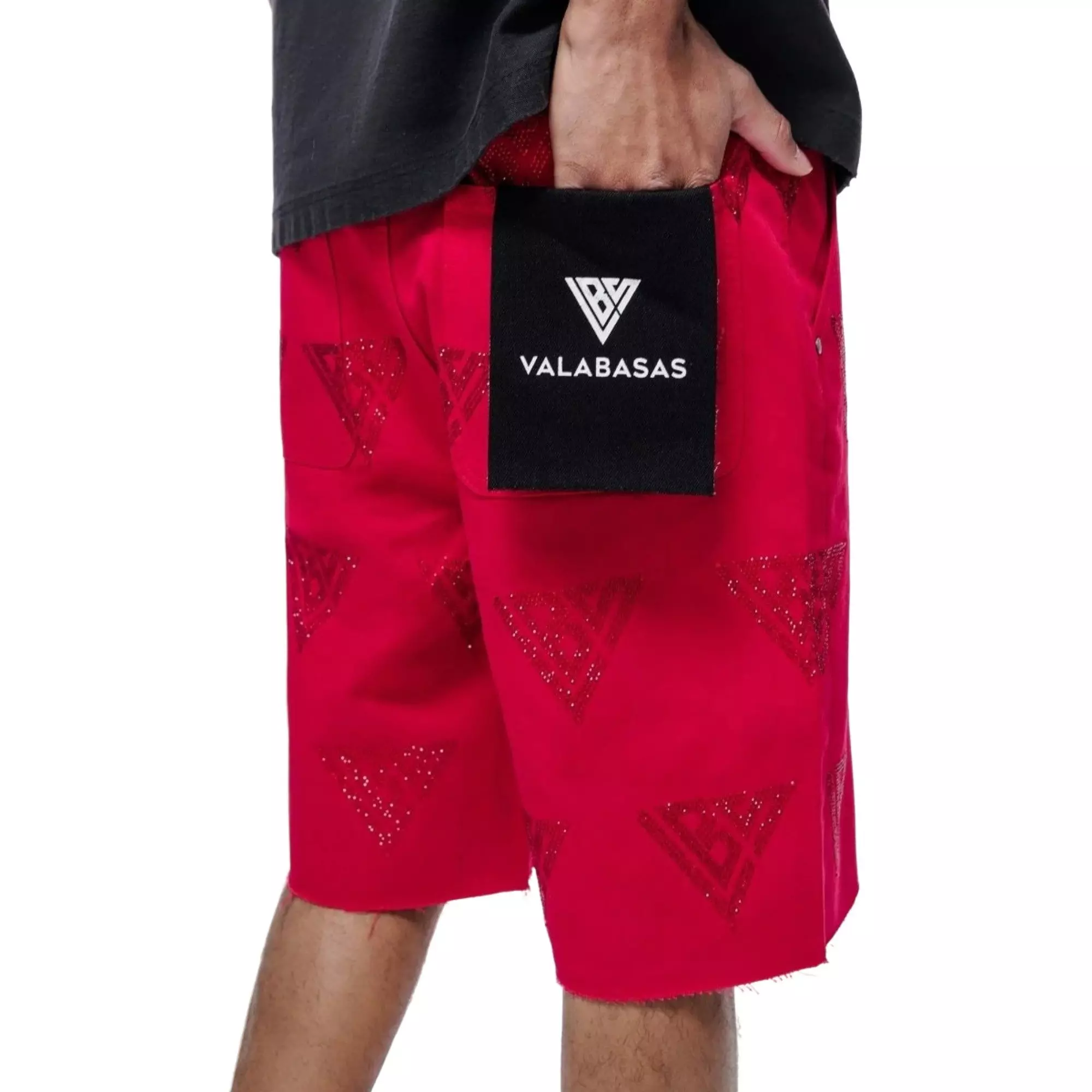 Valabasas Men's Palace Jorts - RED