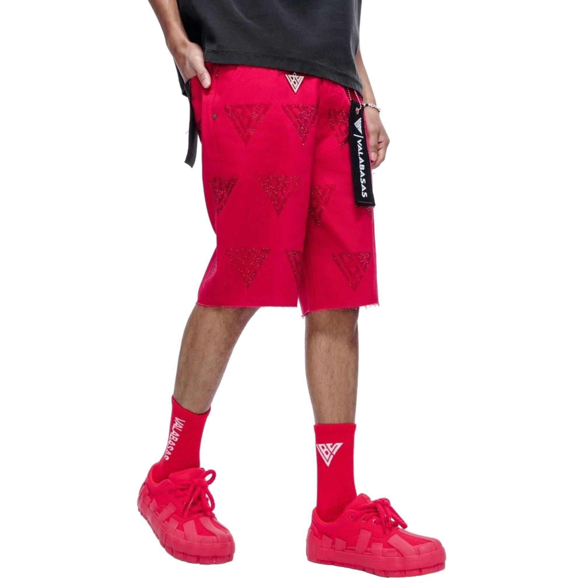 Valabasas Men's Palace Jorts - RED Thumbnail View 8