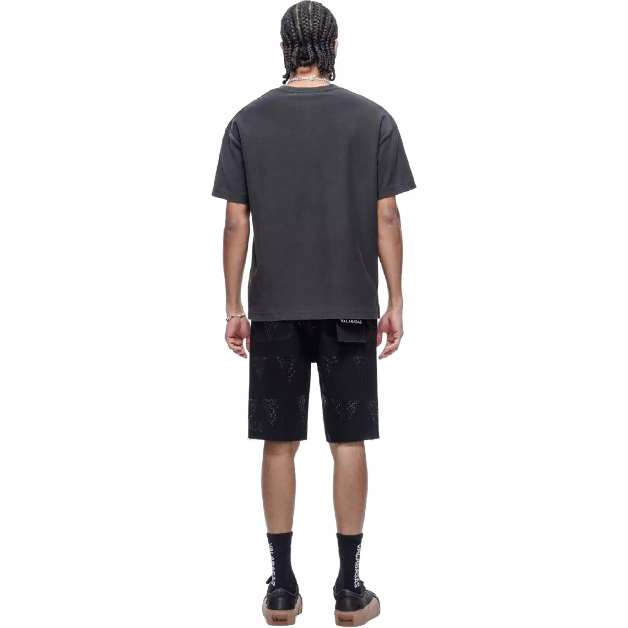 Valabasas Men's Palace Jorts - Black - BLACK