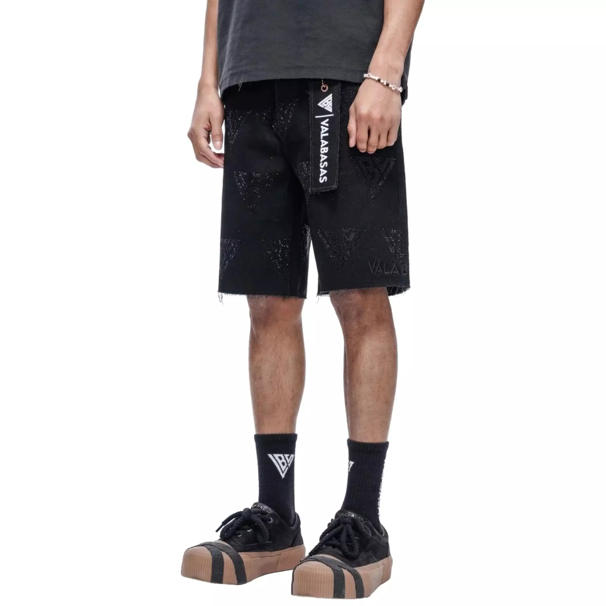 Valabasas Men's Palace Jorts - Black - BLACK