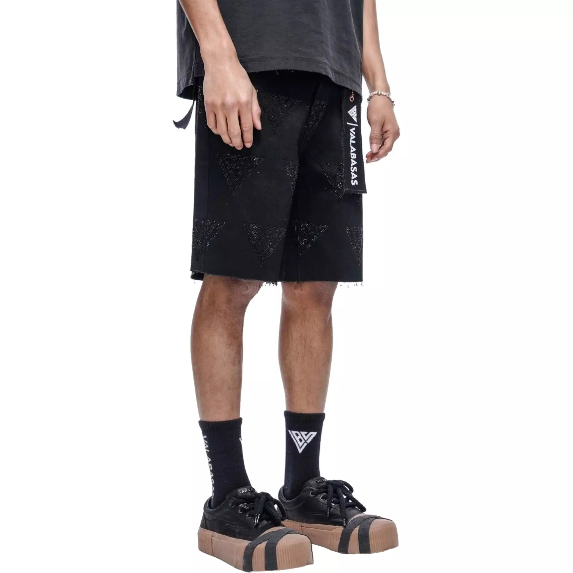 Valabasas Men's Palace Jorts - Black - BLACK