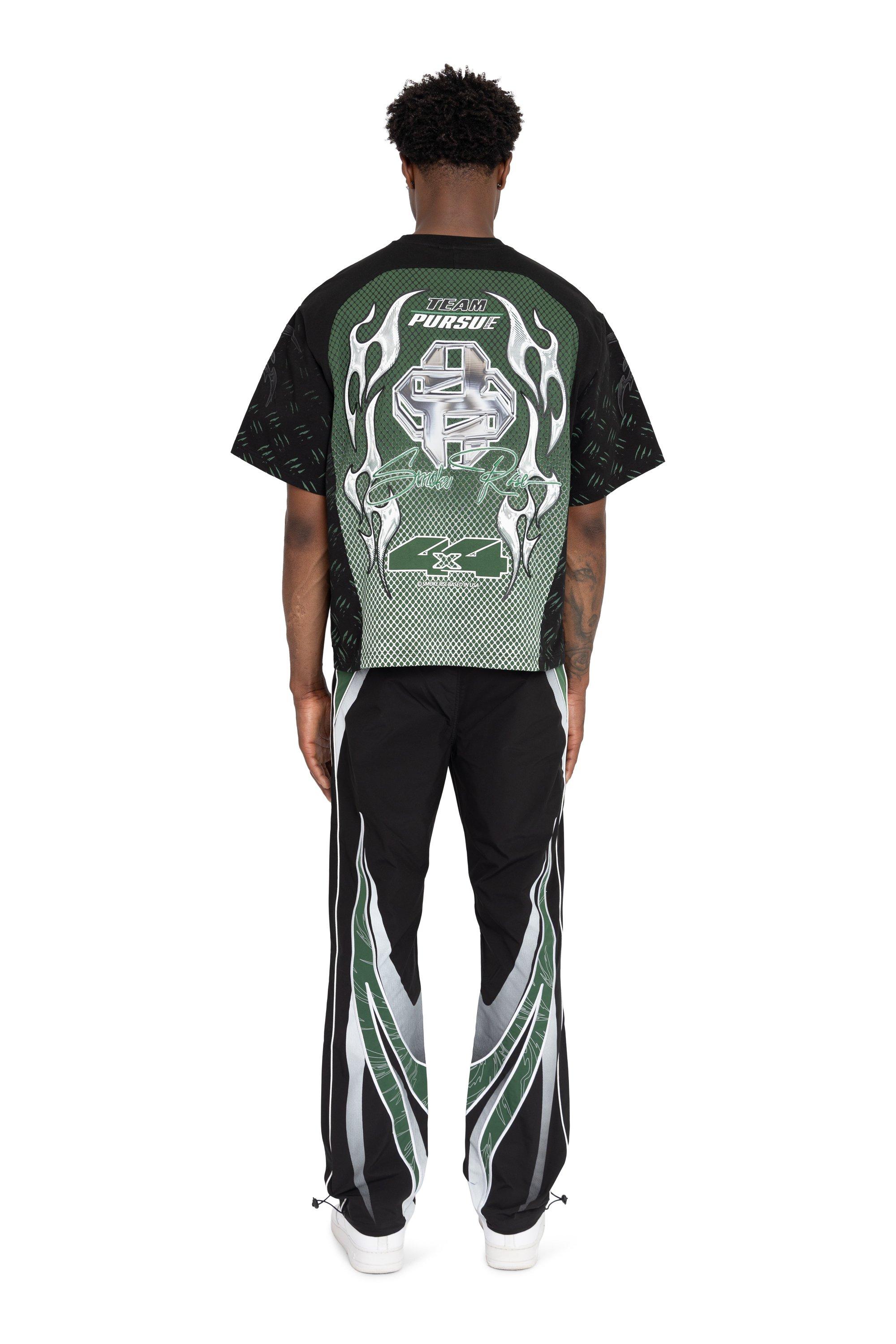 FA26 PURSUE MOTO CROP SST-LARCH GRN - BLACK/GREEN