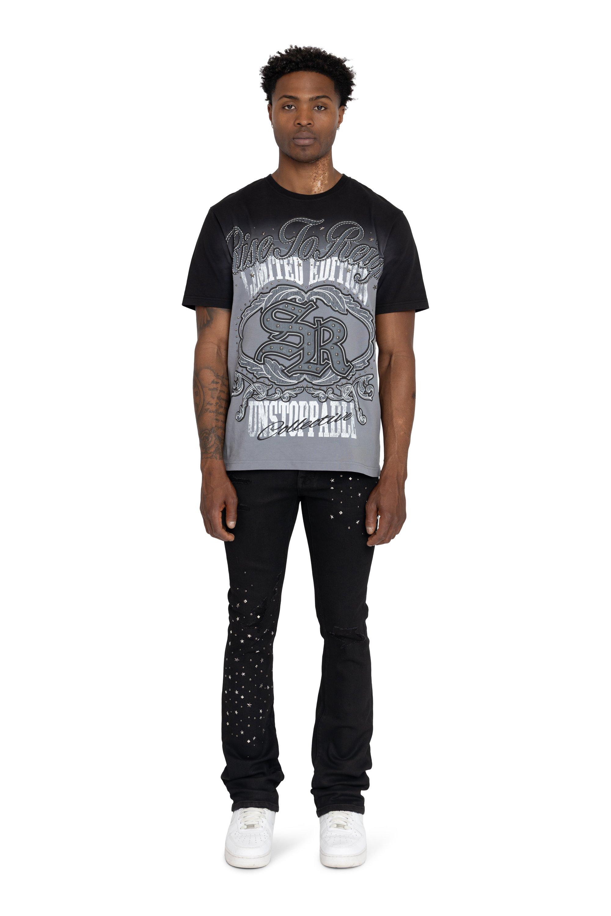 FA26 RISE TO REIGN SST-GLOW - BLACK