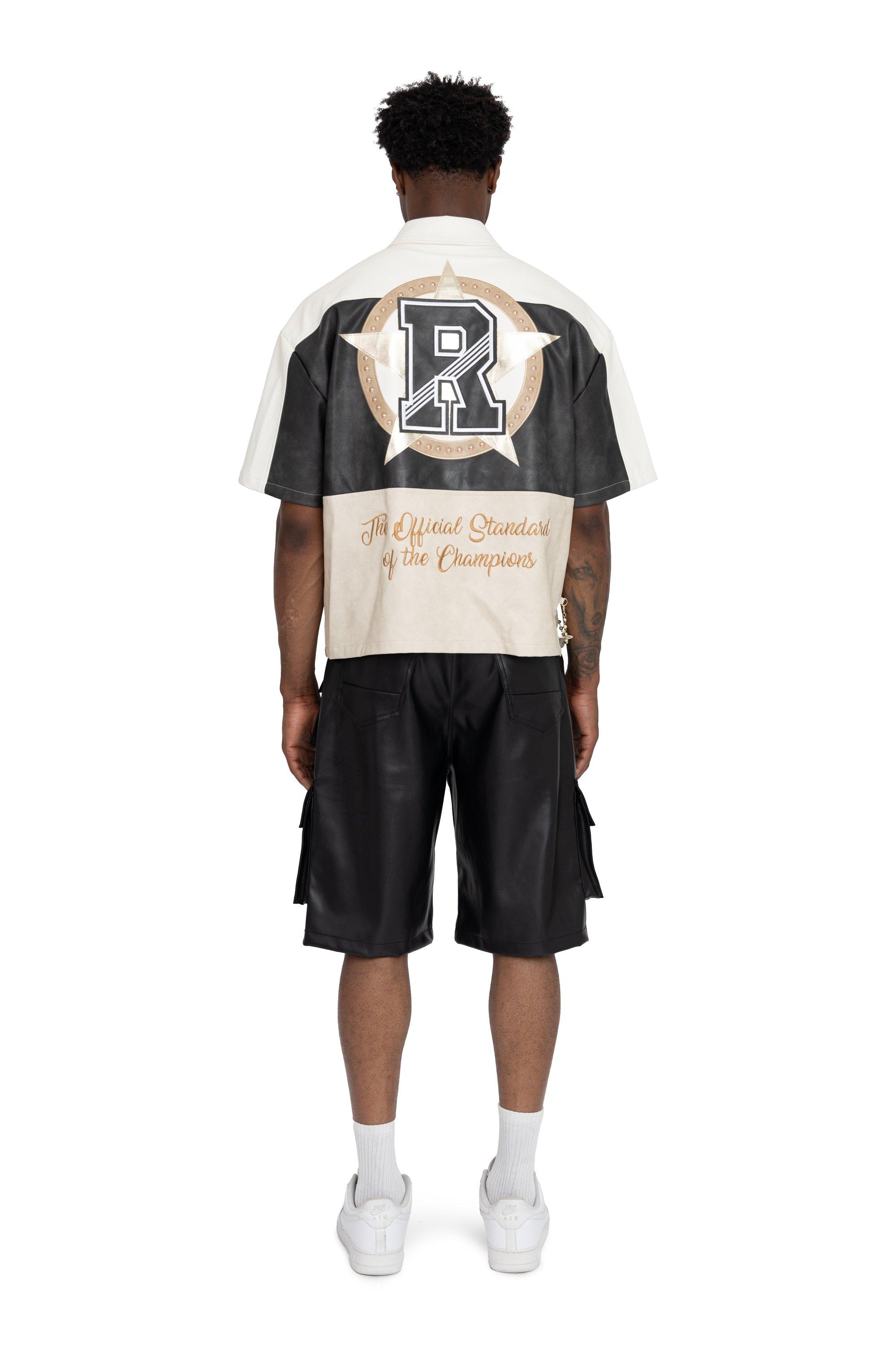 Smoke Rise Men's Royalty Skater Shorts - BLACK Thumbnail View 2
