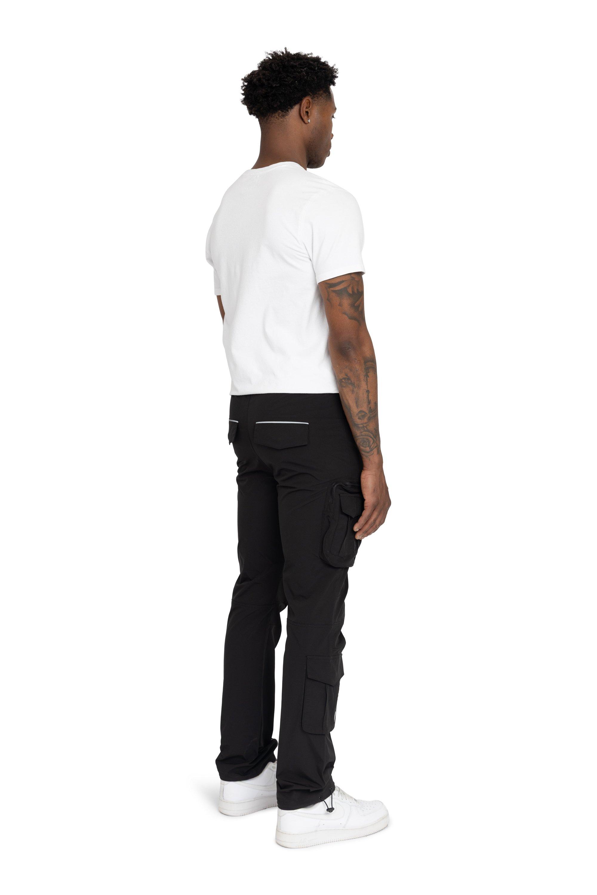 REFLECTIVE PIPING UTILITY WVN PNT - BLACK