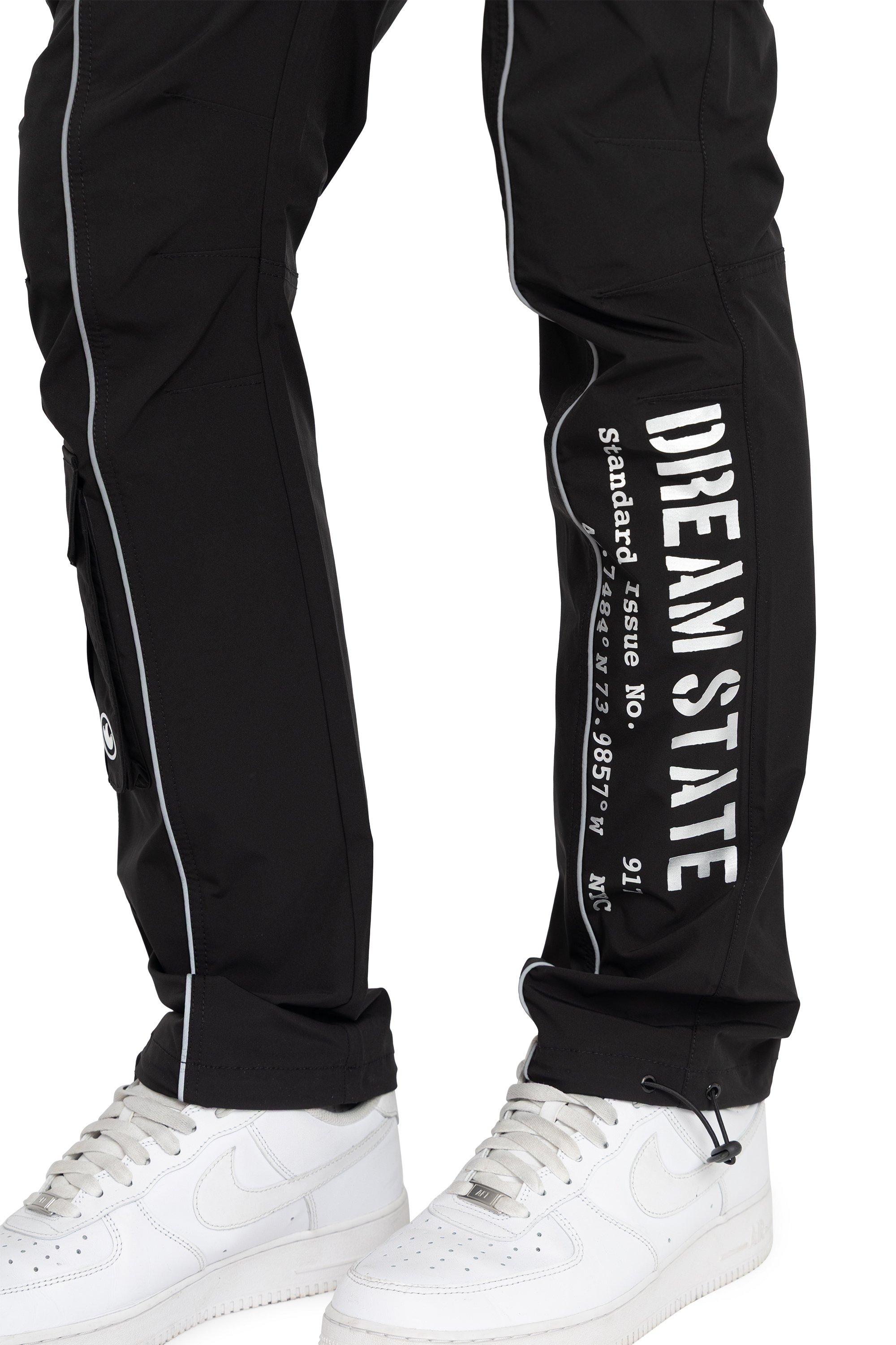 REFLECTIVE PIPING UTILITY WVN PNT - BLACK