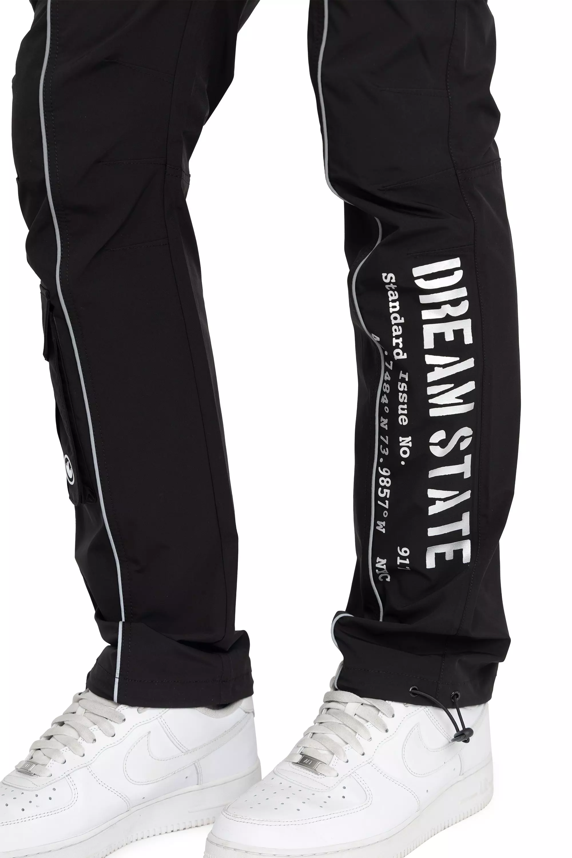 REFLECTIVE PIPING UTILITY WVN PNT - BLACK
