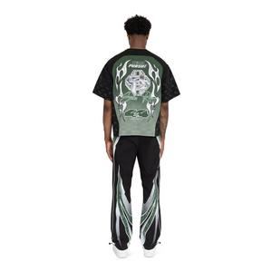 FA26 RISING WINDBREAKER PNT-LARCH GRN - BLACK/GREEN