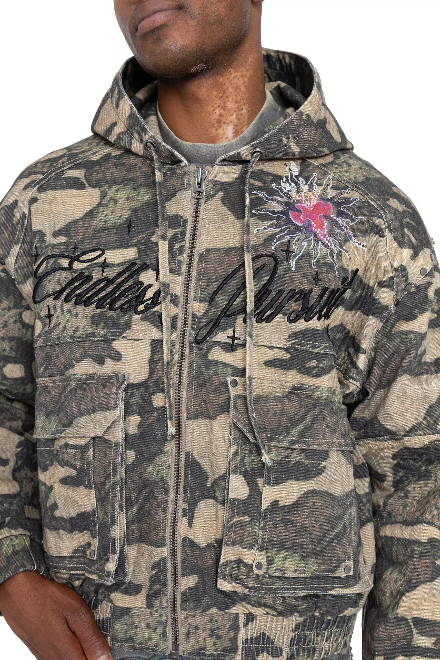 FA26 ENDLESS PURSUIT JKT - CAMOUFLAGE