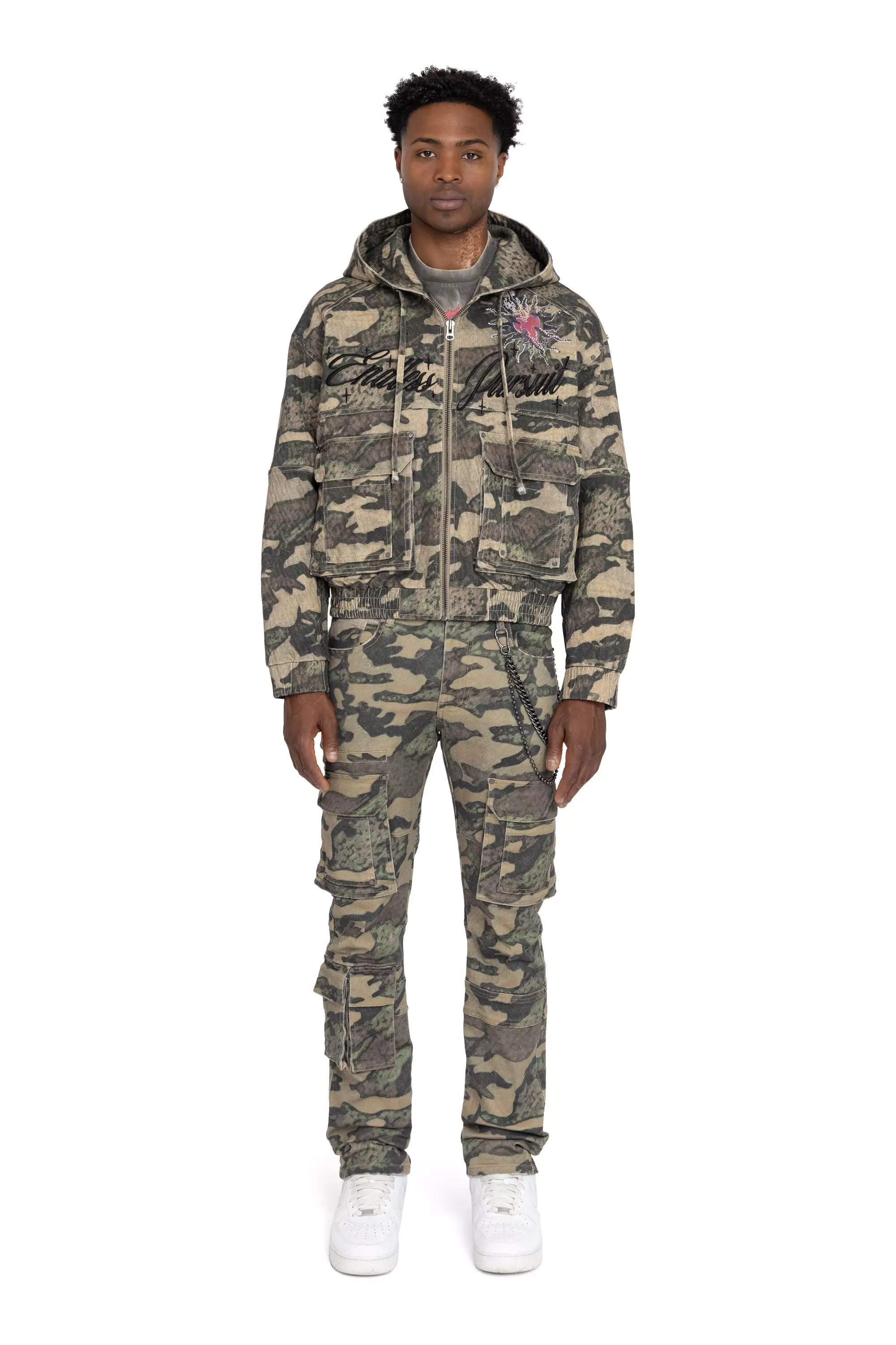 FA26 ENDLESS PURSUIT JKT - CAMOUFLAGE