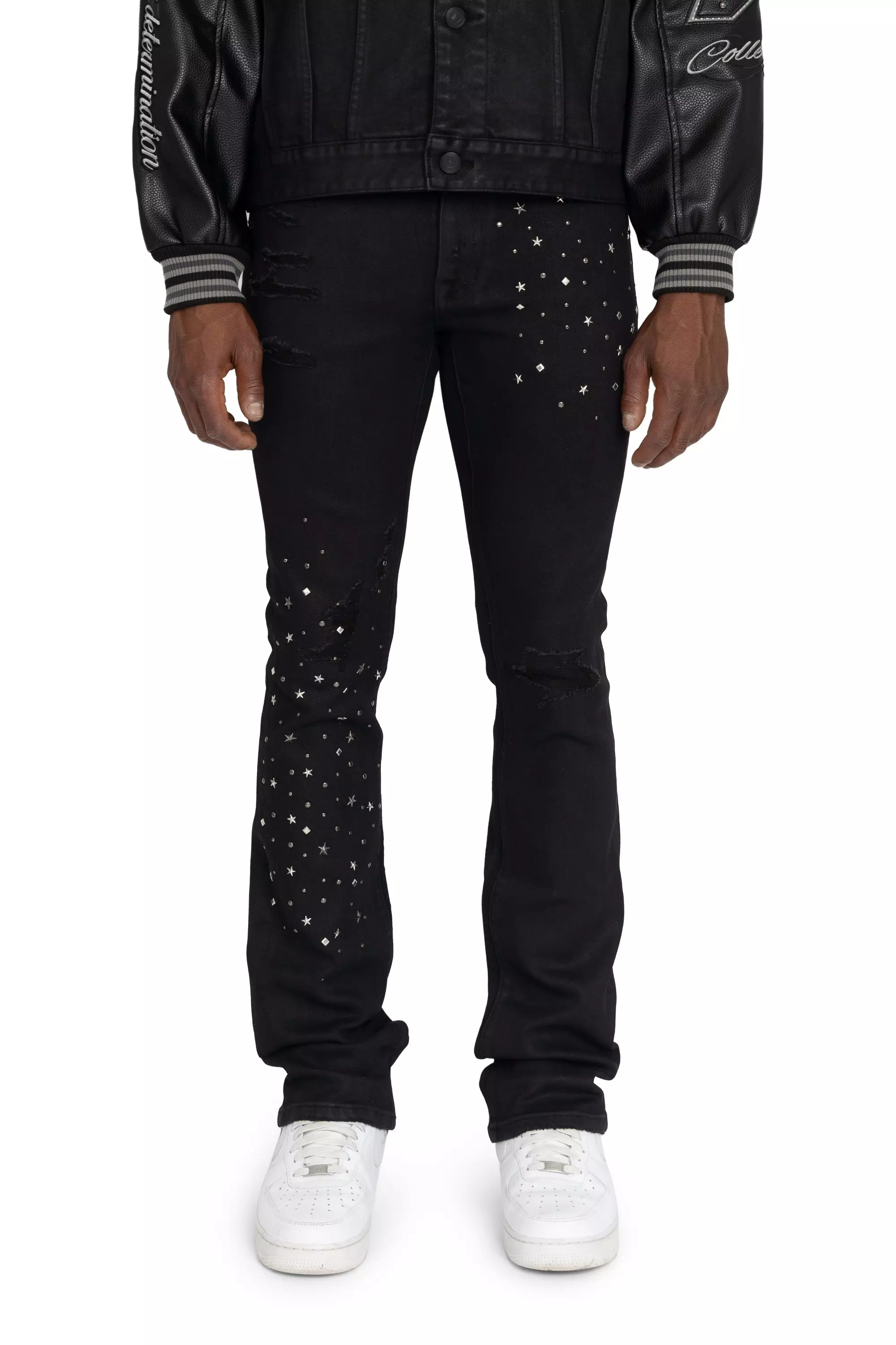 FA26 STK 36 STUD GLOW BLACK - BLACK