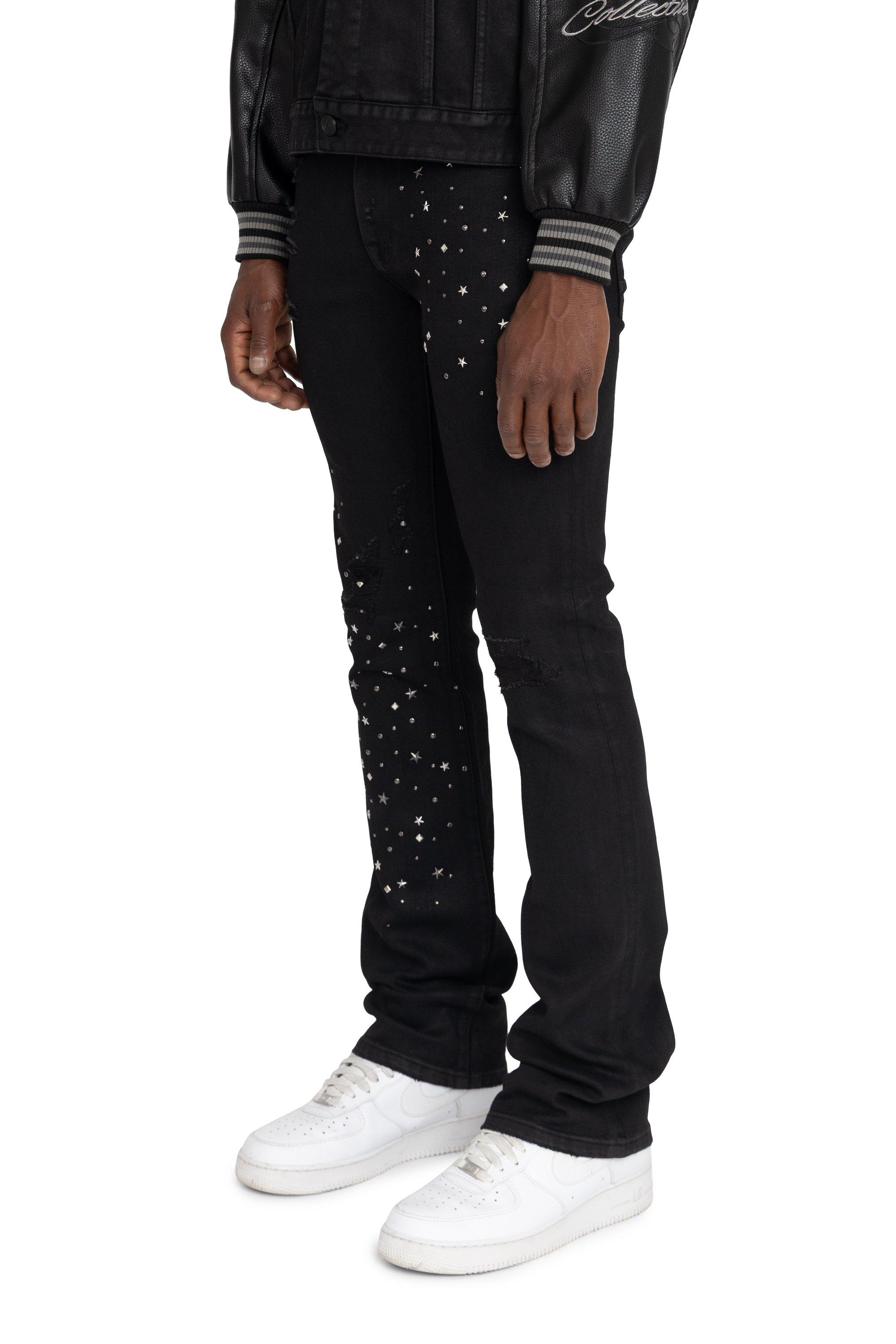 FA26 STK 36 STUD GLOW BLACK - BLACK