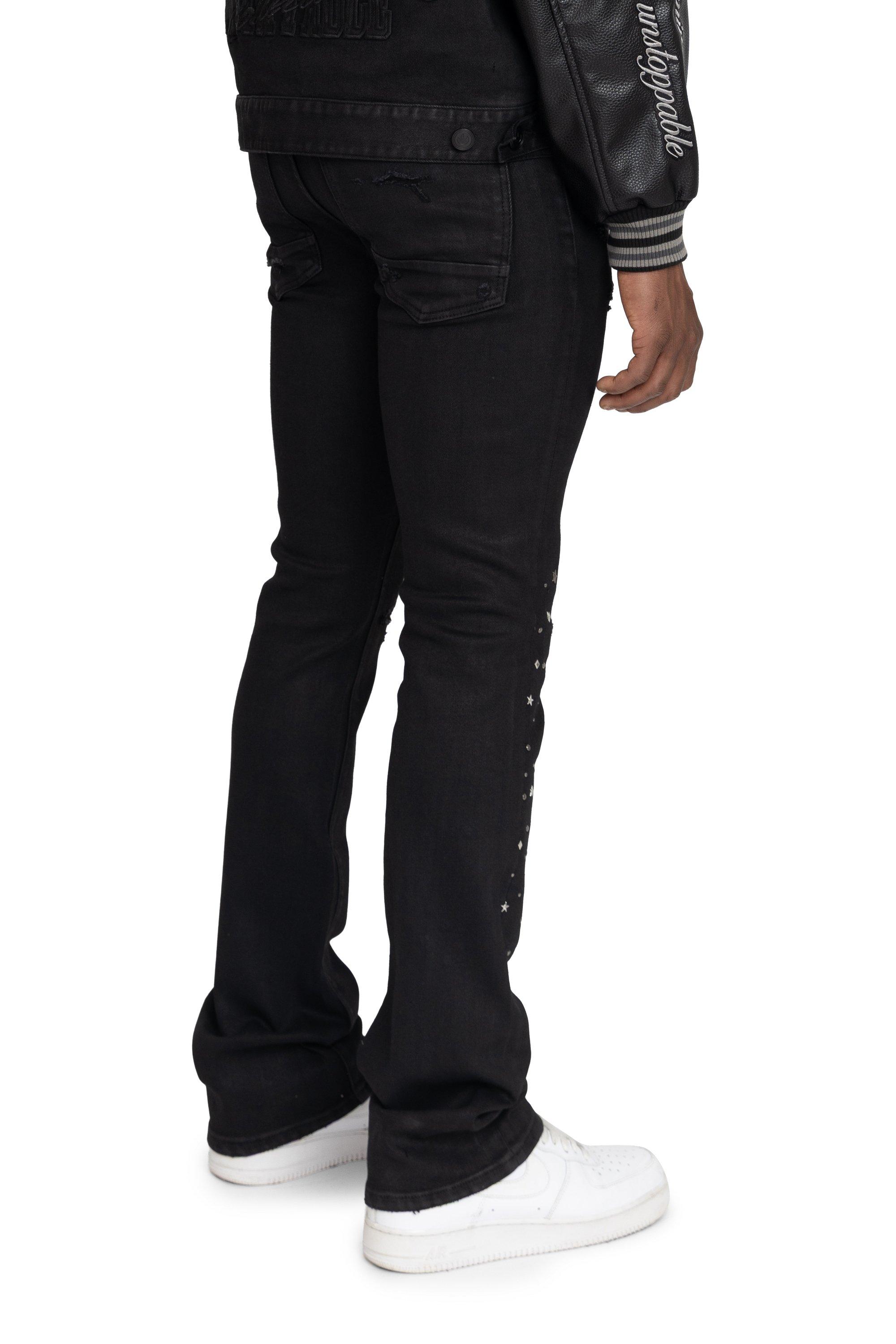 FA26 STK 36 STUD GLOW BLACK - BLACK
