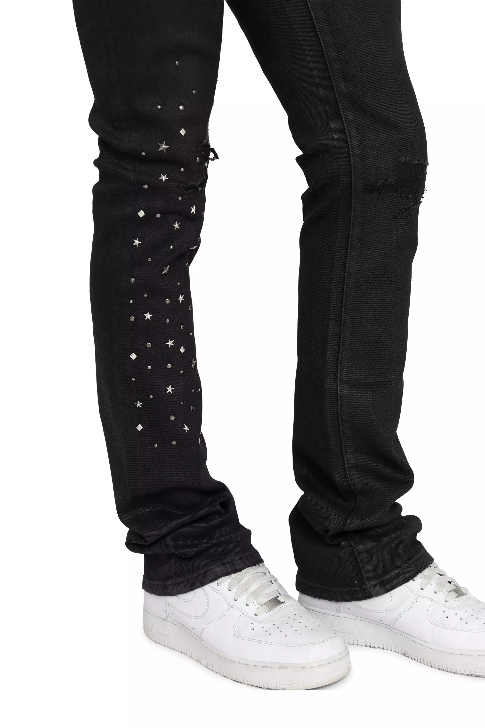 FA26 STK 36 STUD GLOW BLACK - BLACK
