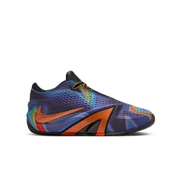 Nike Ja 4 "Heat Check" Grade School Kids' Basketball Shoe - OBSIDIAN/TOTAL ORANGE/LASER ORANGE/BLACK