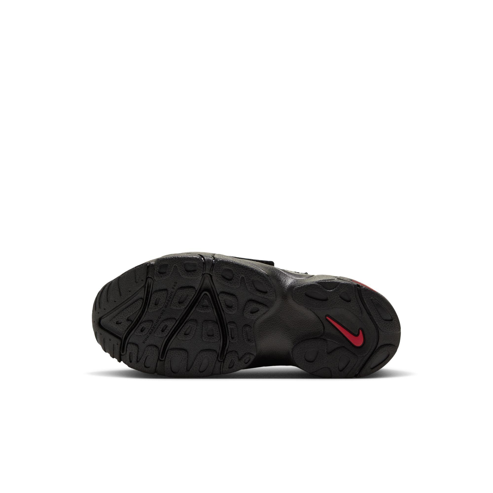 Nike Air Diamond Turf II "Cincy" Preschool Kids' Shoe - BLACK/GYM RED/METALLIC GOLD