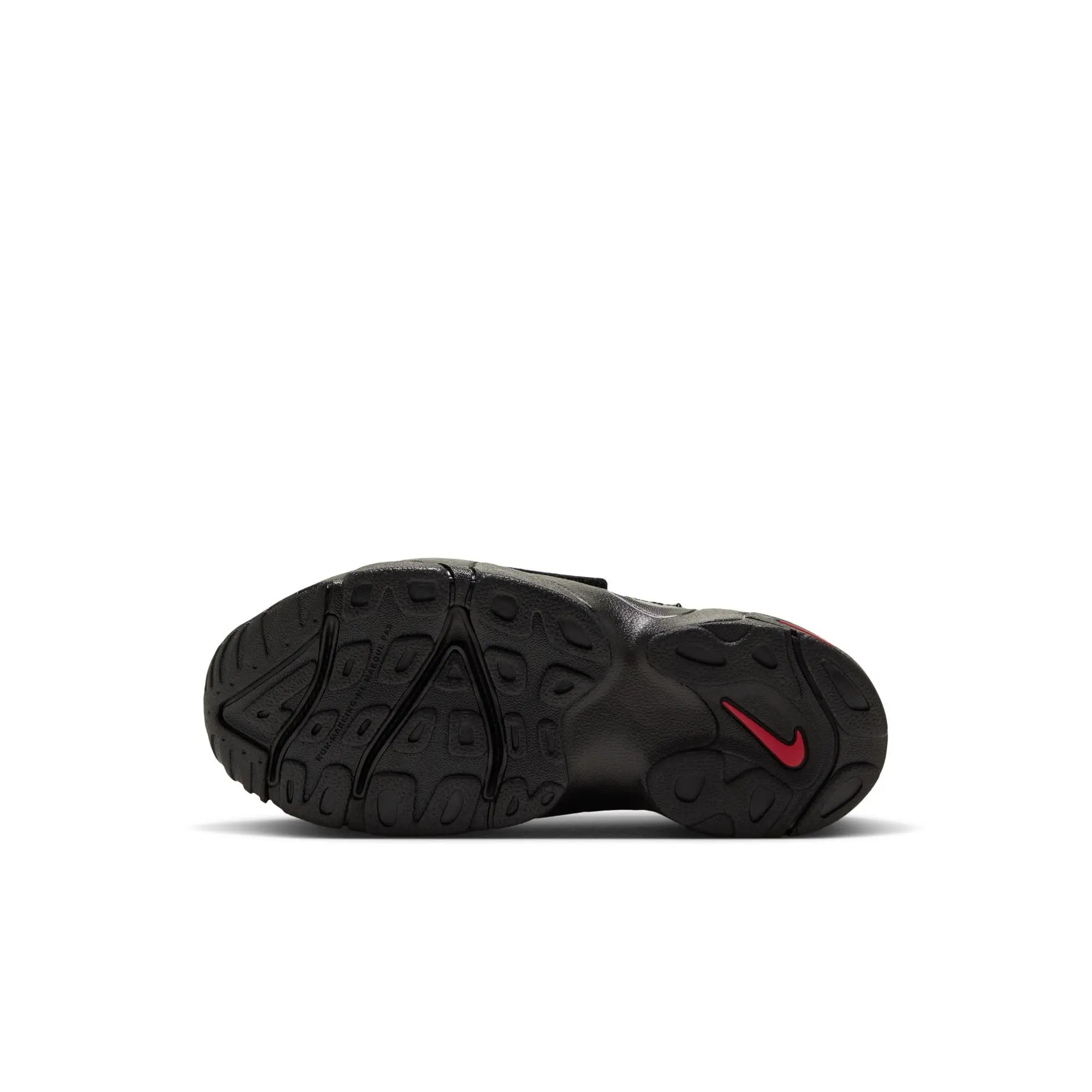 Nike Air Diamond Turf II "Cincy" Preschool Kids' Shoe - BLACK/GYM RED/METALLIC GOLD