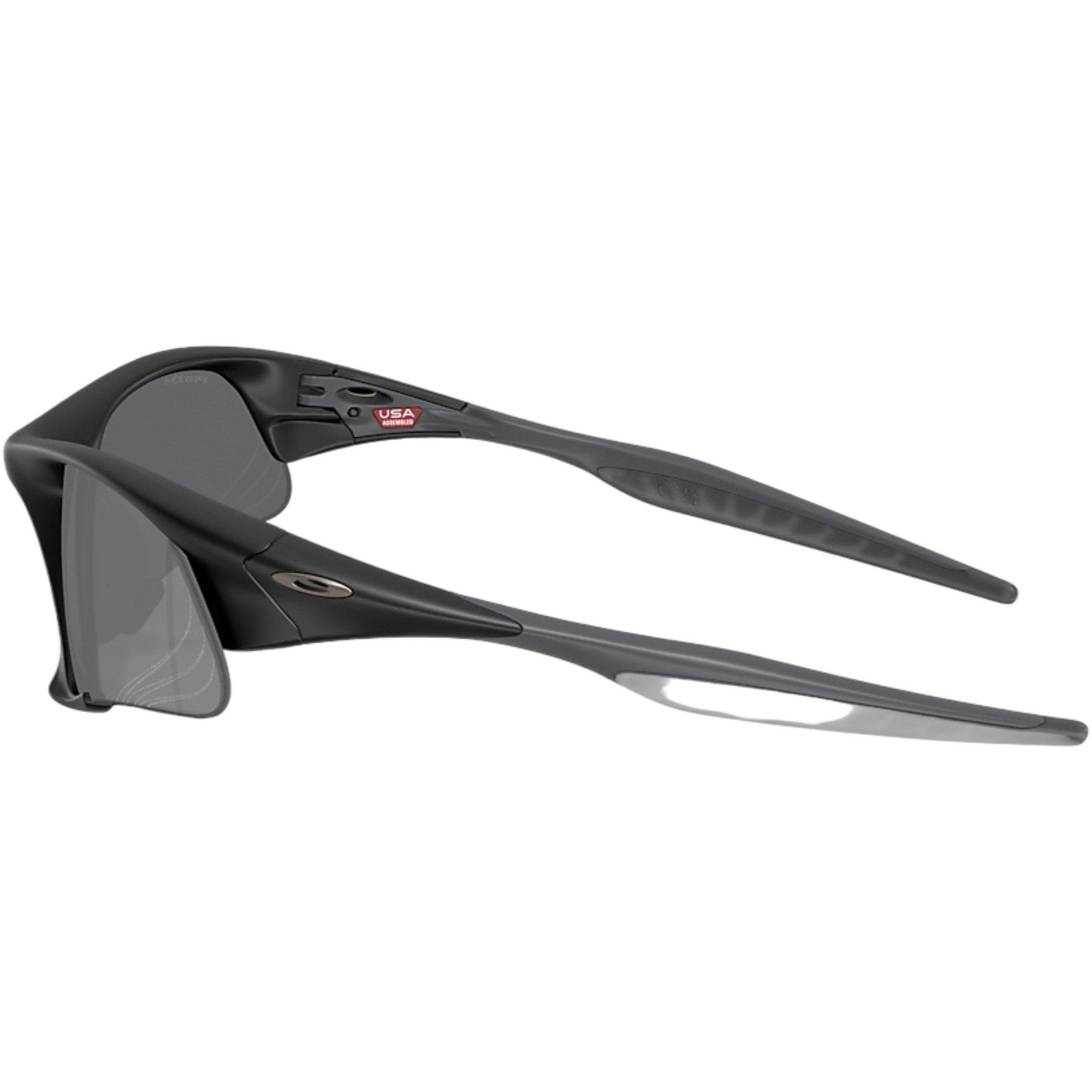 Oakley Suture Jacket Sunglasses - Matte Black - MATTE BLACK Thumbnail View 3