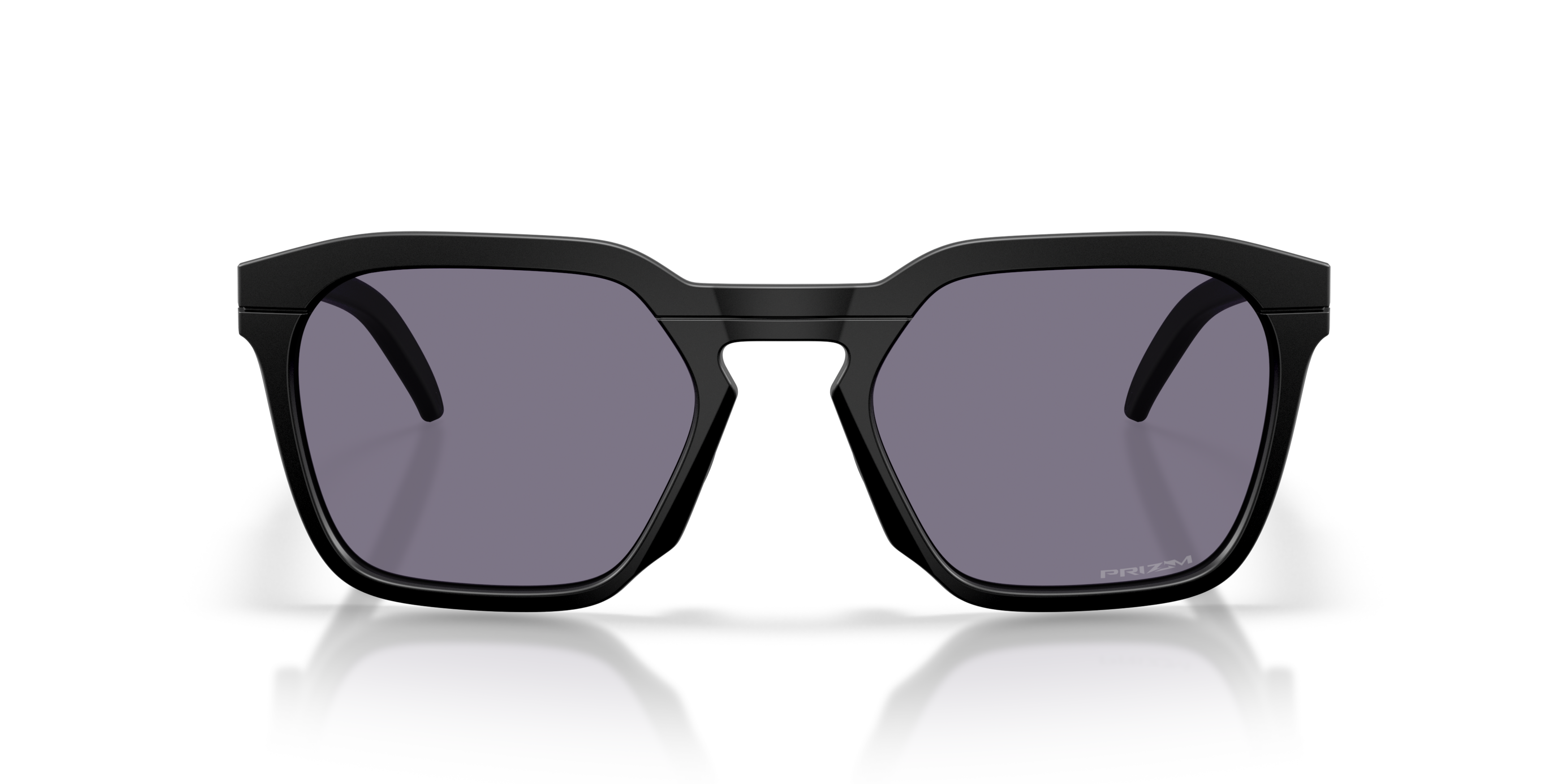 Oakley HSTN SQ Sunglasses - Matte Black - MATTE BLACK Thumbnail View 4