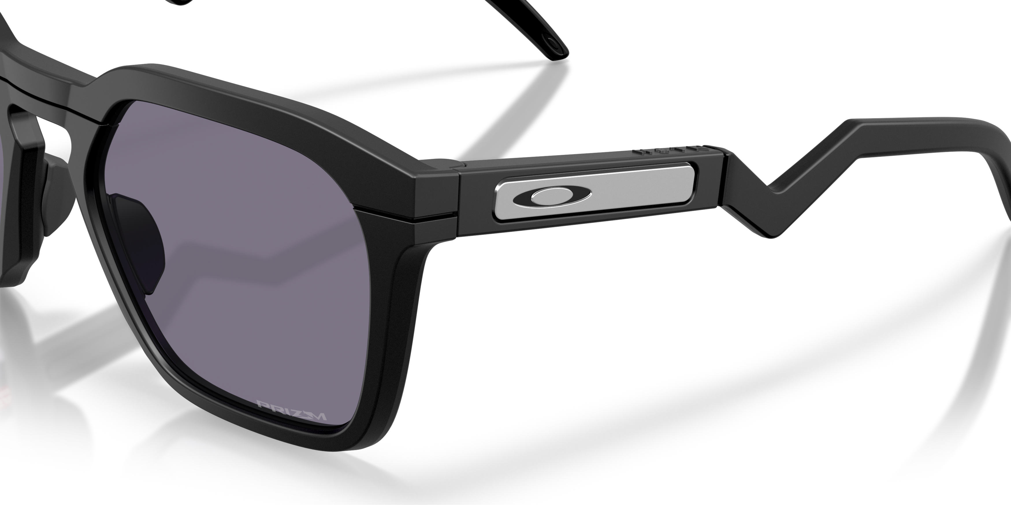 Oakley HSTN SQ Sunglasses - Matte Black - MATTE BLACK Thumbnail View 6