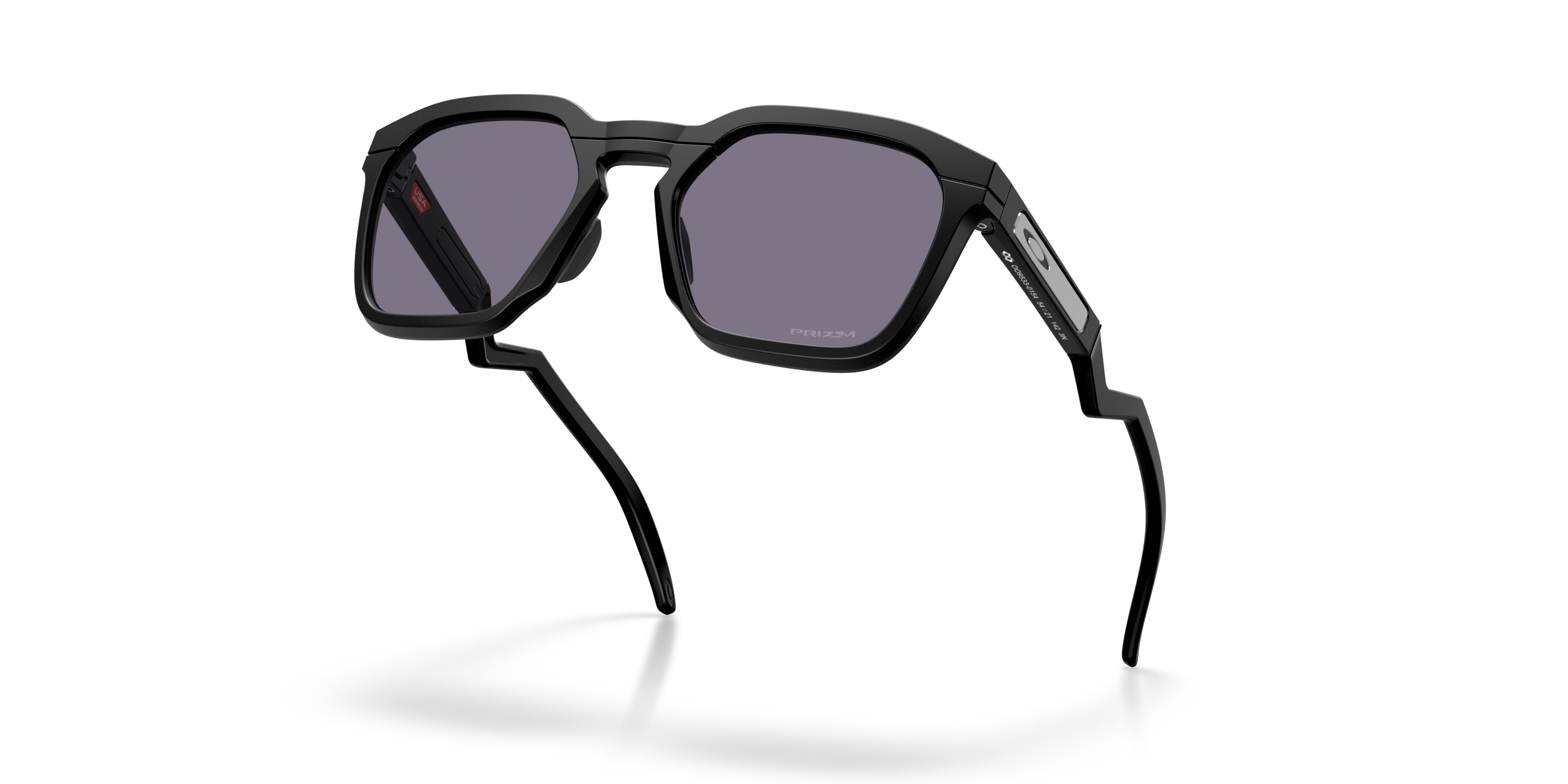 Oakley HSTN SQ Sunglasses - Matte Black - MATTE BLACK Thumbnail View 9