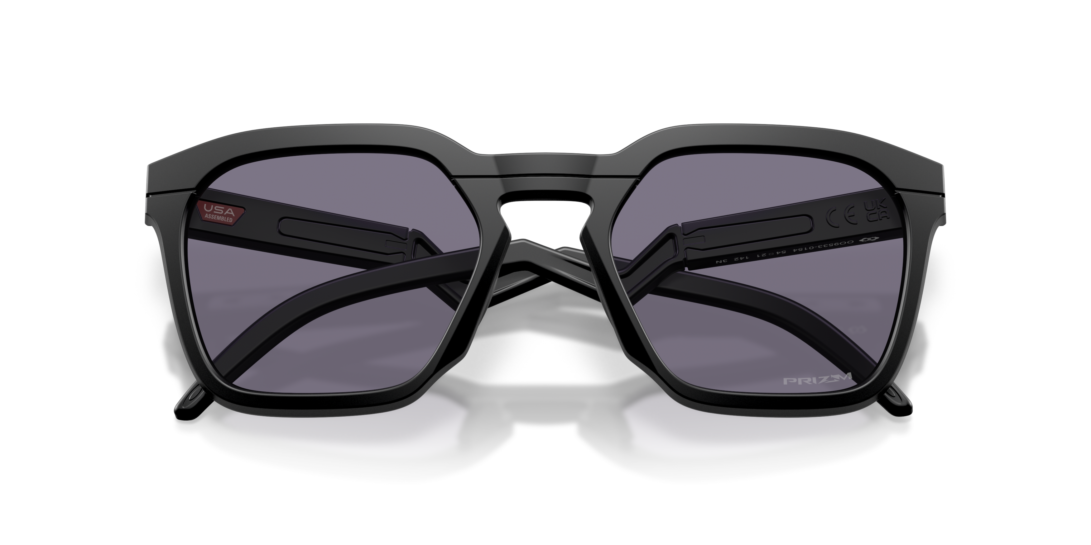 Oakley HSTN SQ Sunglasses - Matte Black - MATTE BLACK Thumbnail View 10