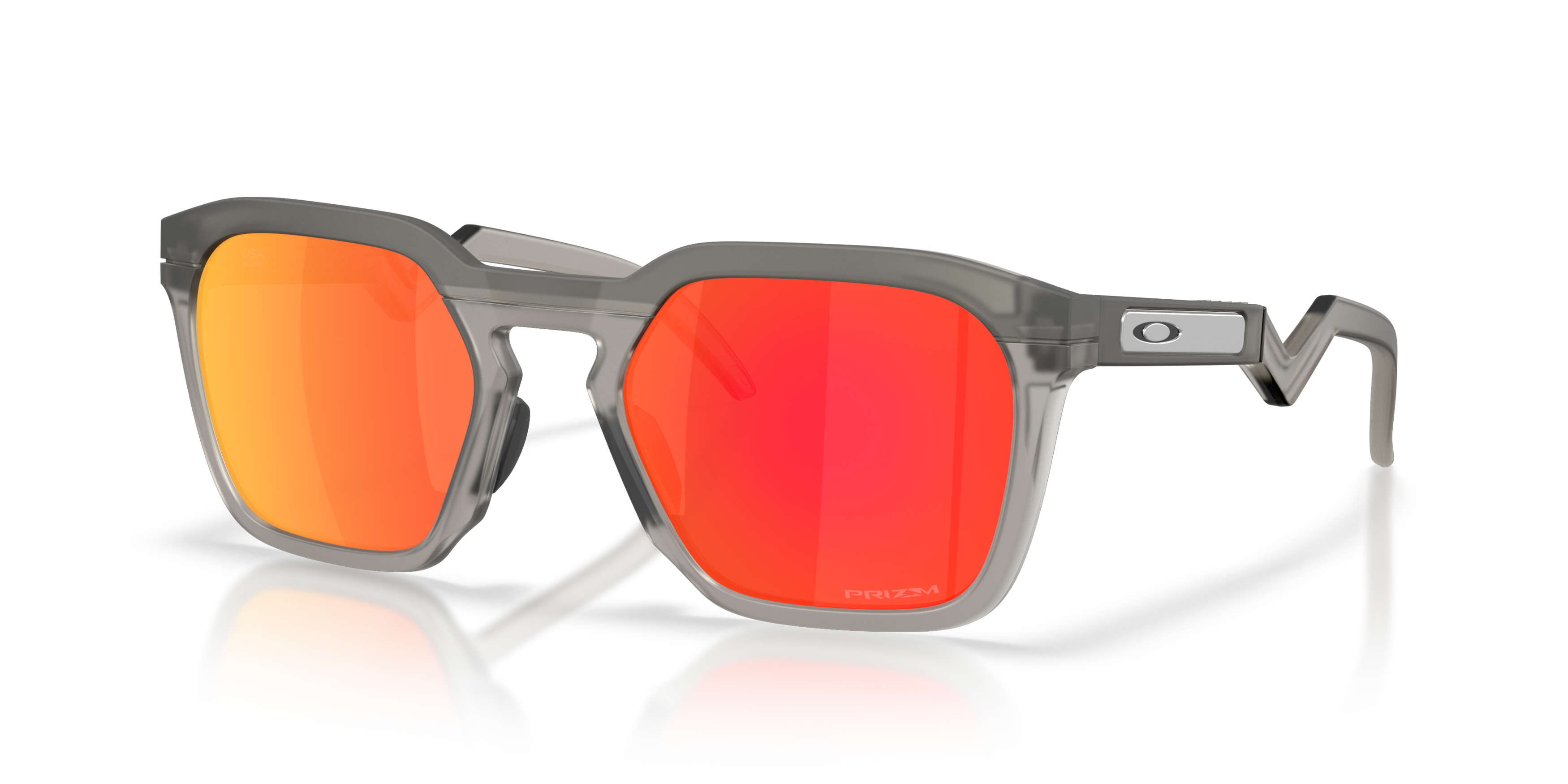 Oakley HSTN SQ Sunglasses - Grey - GREY Thumbnail View 3