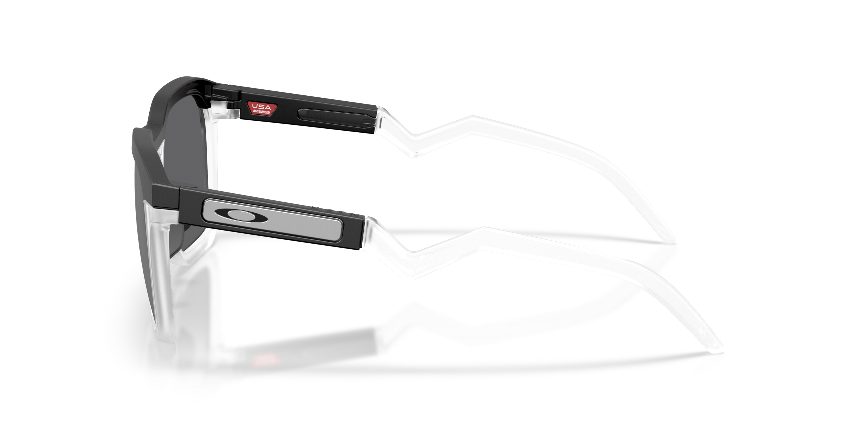 Oakley HSTN SQ Sunglasses - MATTE BLACK Thumbnail View 3