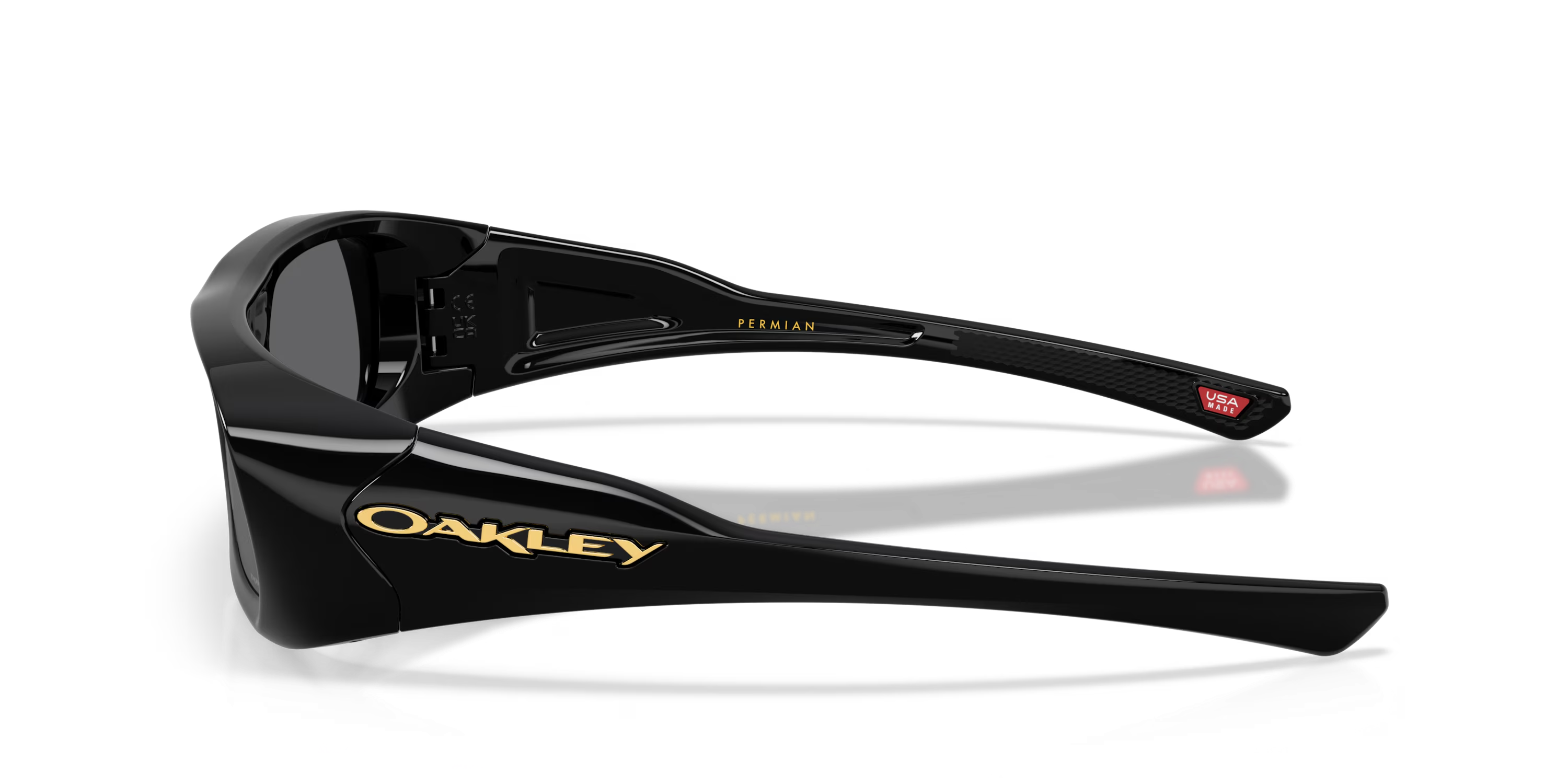 Oakley Permian Sunglasses - BLACK Thumbnail View 4