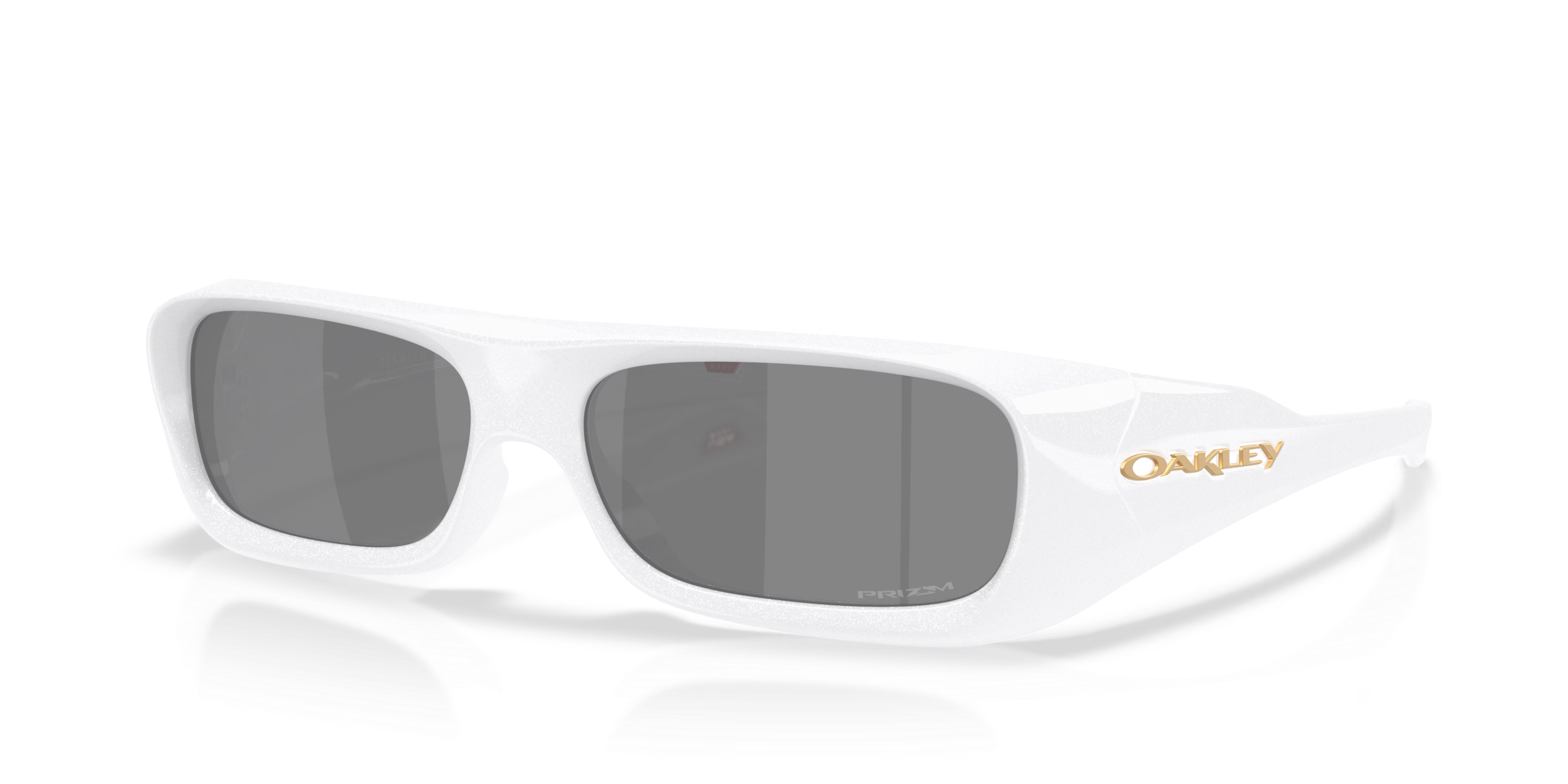Oakley Permian Sunglasses - White - WHITE Thumbnail View 1