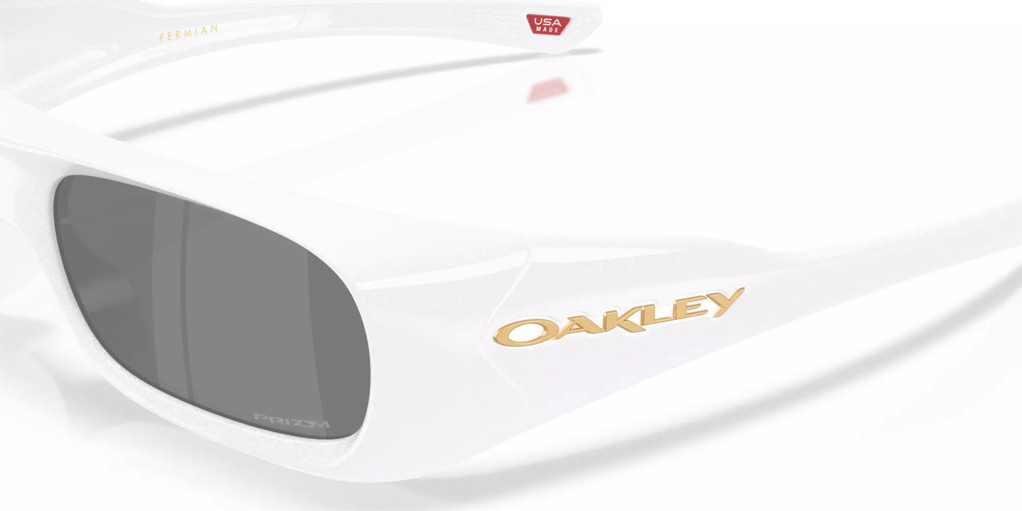 Oakley Permian Sunglasses - White - WHITE