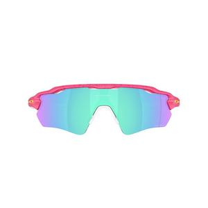 Oakley Radar EV Path Sunglasses - Neon Pink Splatter/Prizm Sapphire