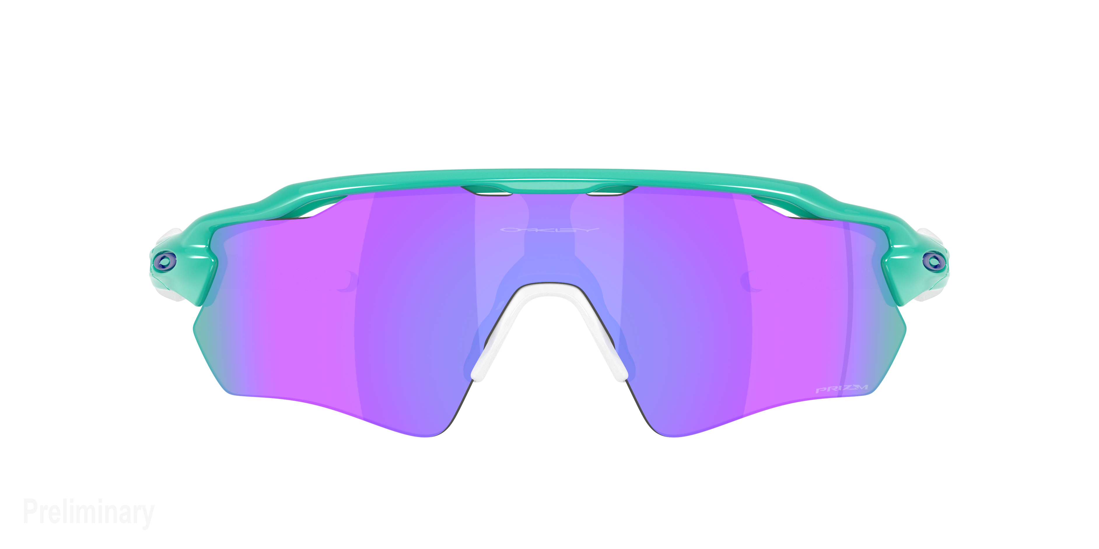 Oakley Radar EV Path Sunglasses - Celeste/Prism Violet - TEAL Thumbnail View 2