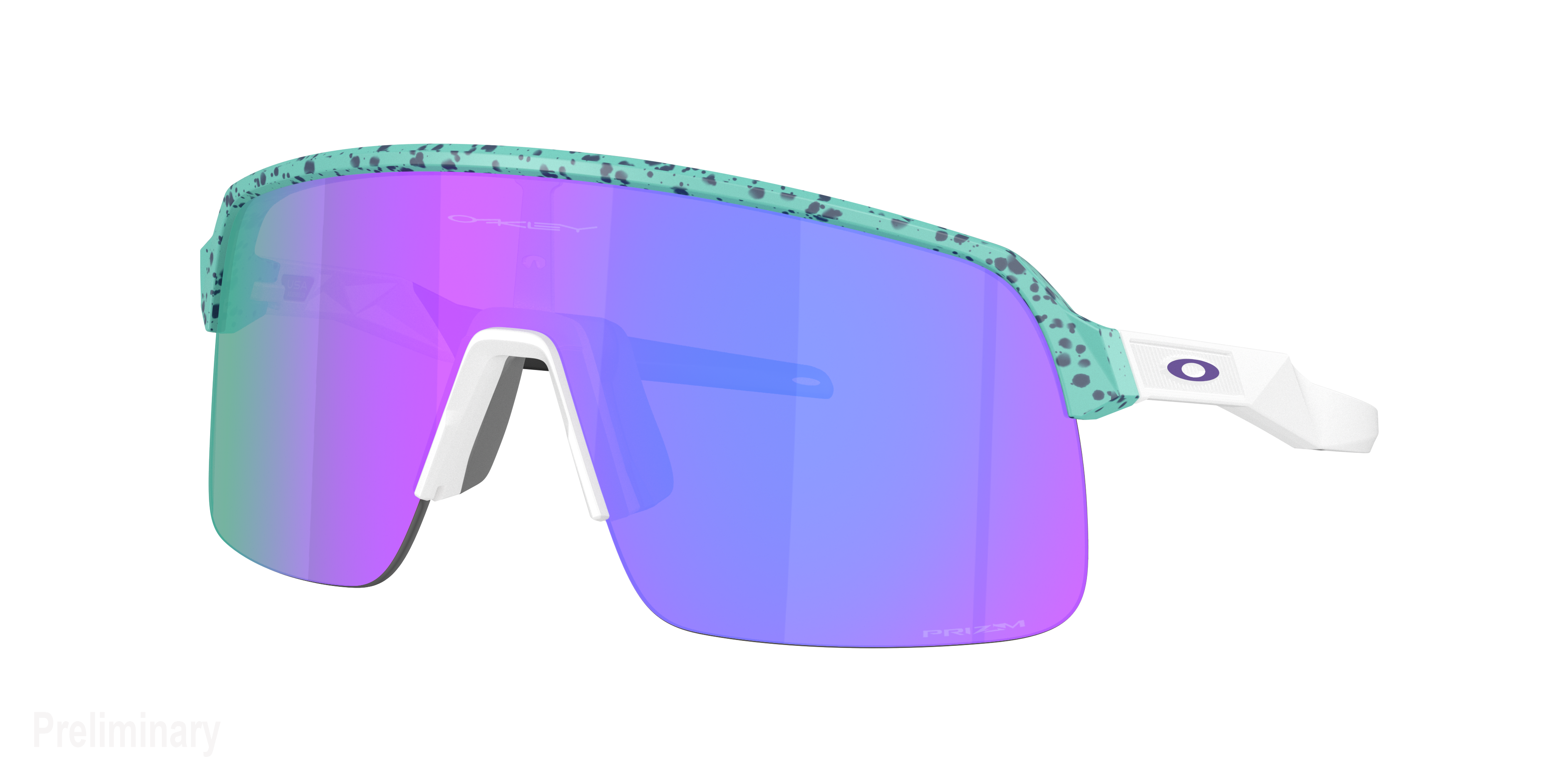 Oakley Sutro Lite Sunglasses - Celeste/Prizm Violet - TEAL Thumbnail View 1
