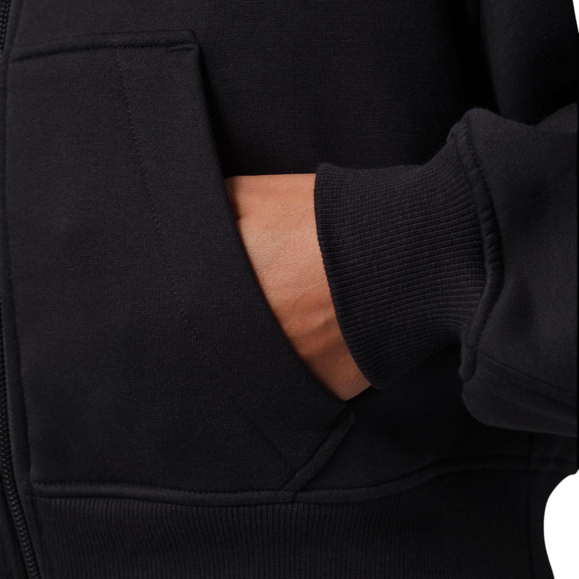 Jordan Brooklyn "Space Jam" Women's Full-Zip Cropped Jacket - BLACK