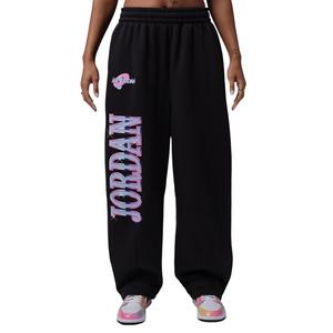 Jordan Brooklyn "Space Jam" Women's Fleece Pants - BLACK