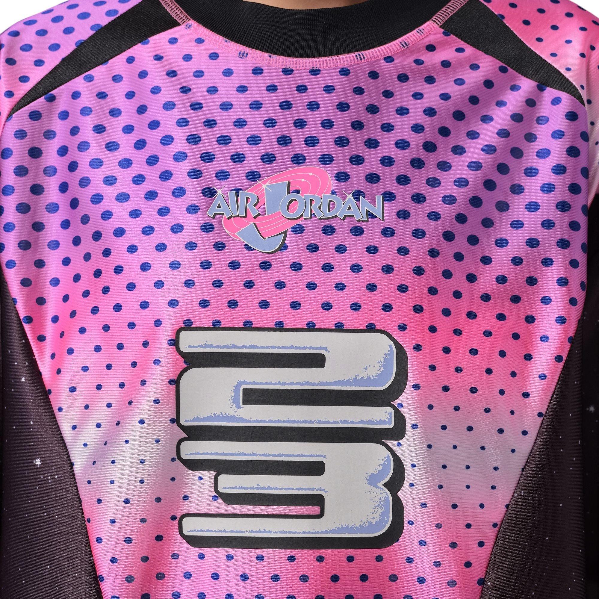 Jordan Flight "Space Jam" Women's Jersey - PINK/BLACK